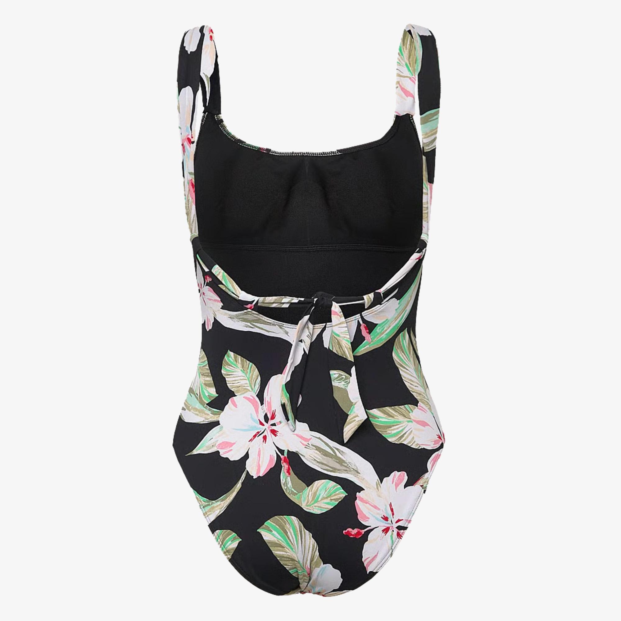 Roxy Printed Essentials Kadın Siyah Mayo