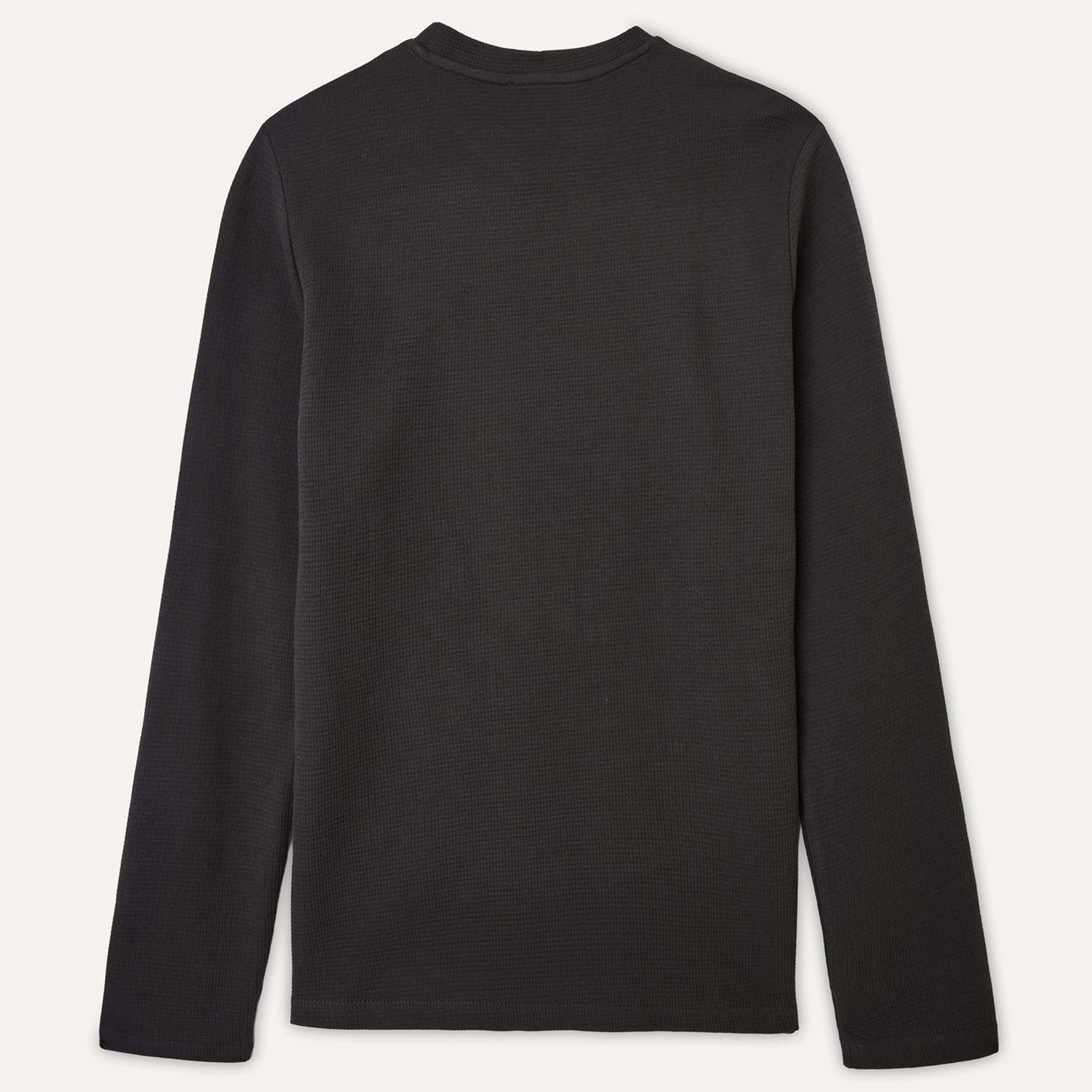 Erkek Antrasit Bisiklet Yaka Uzun Kollu T-Shirt