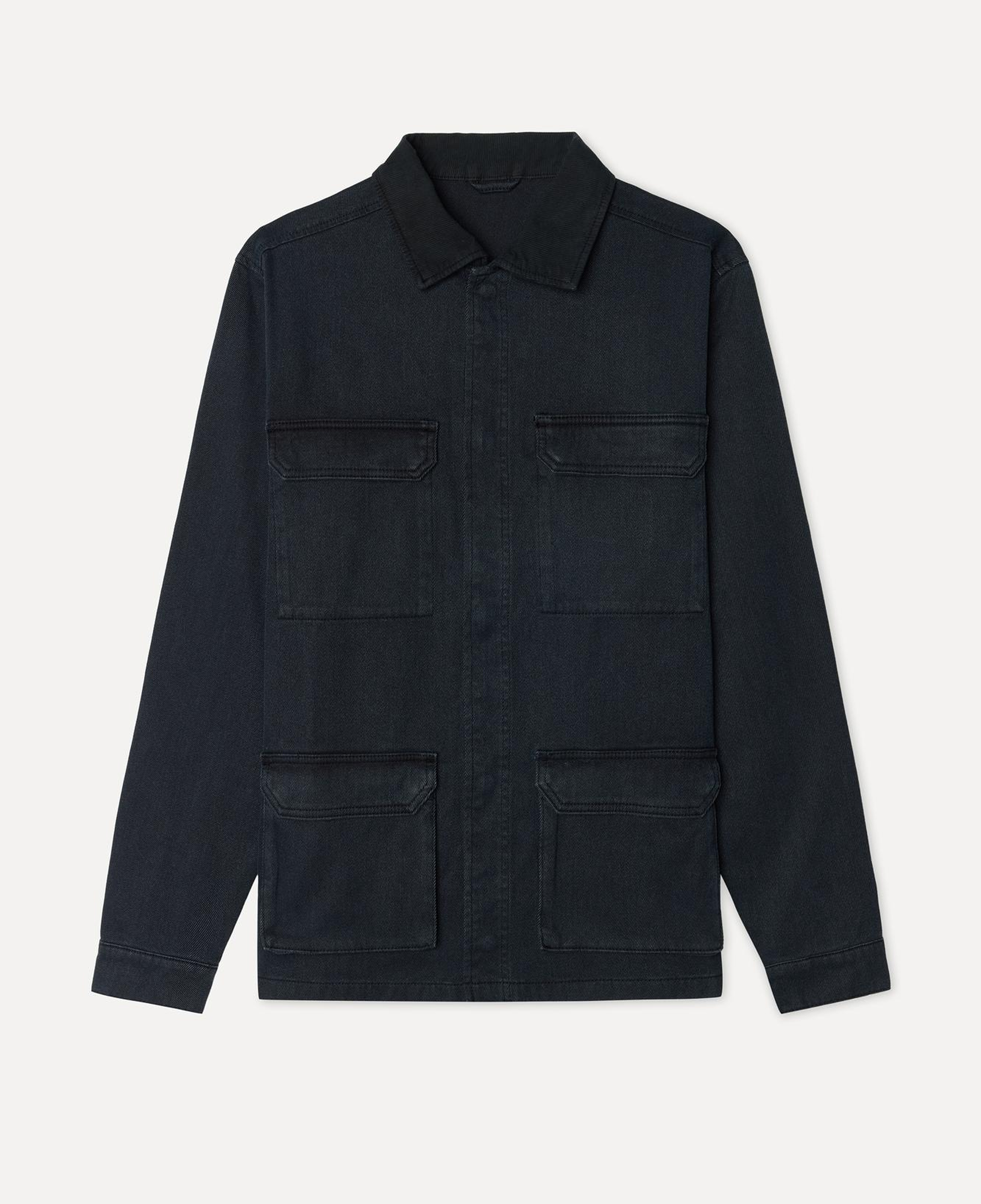 Erkek Lacivert Regular Fit Çok Cepli Ceket