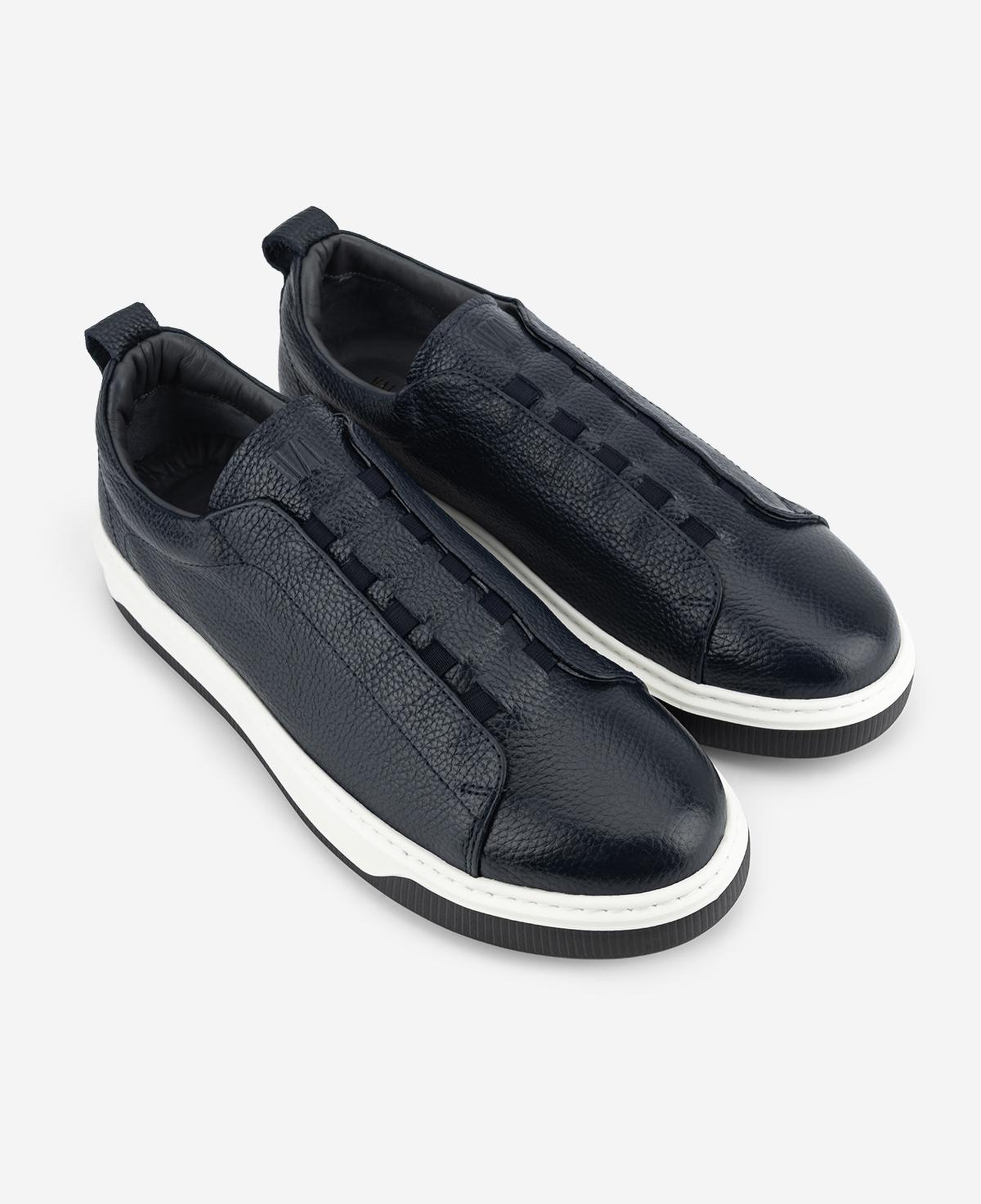 Valmenti Erkek Hakiki Deri Lacivert Sneakers & Spor Ayakkabı