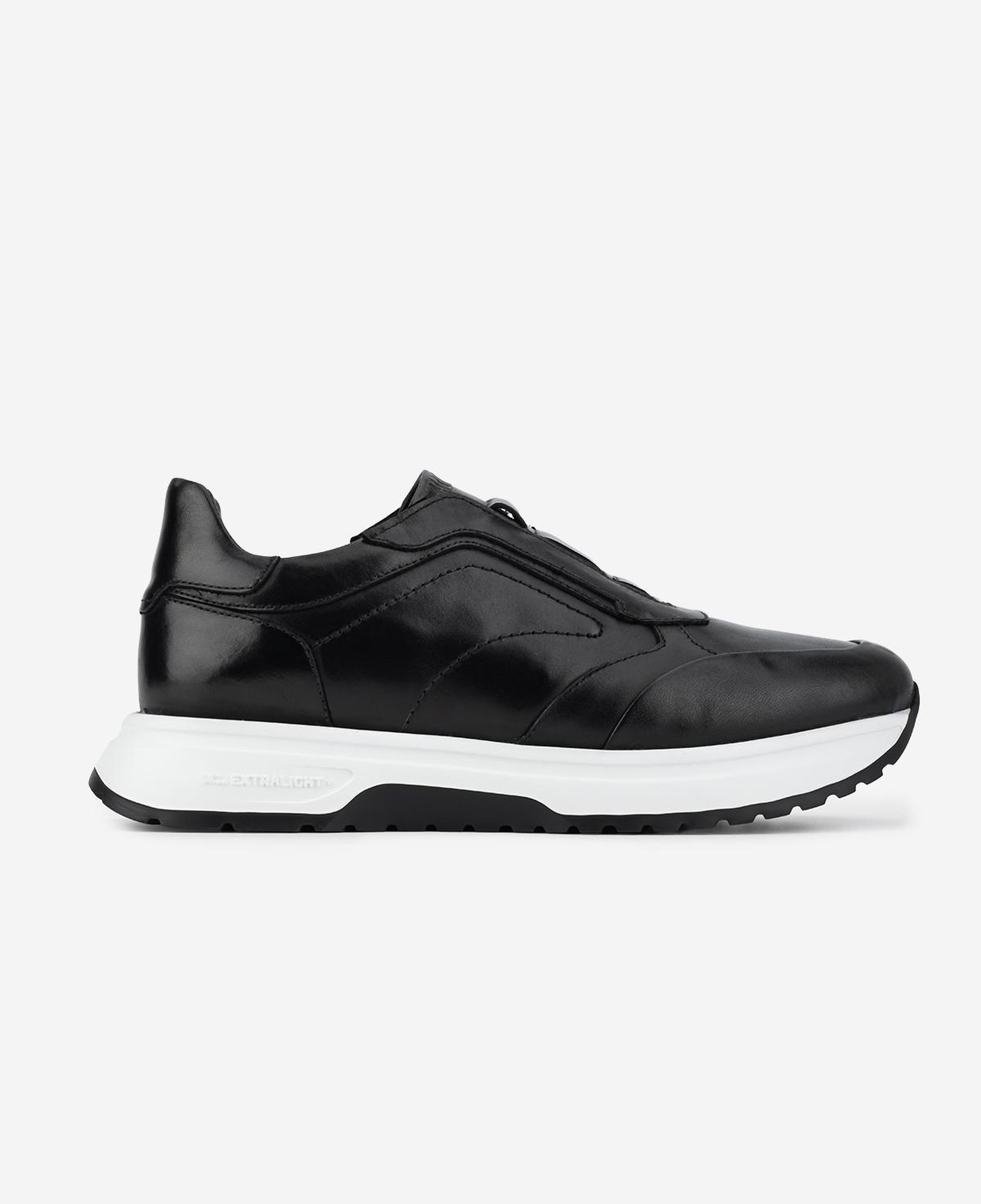 Valmenti Erkek Hakiki Deri Siyah Sneakers & Spor Ayakkabı