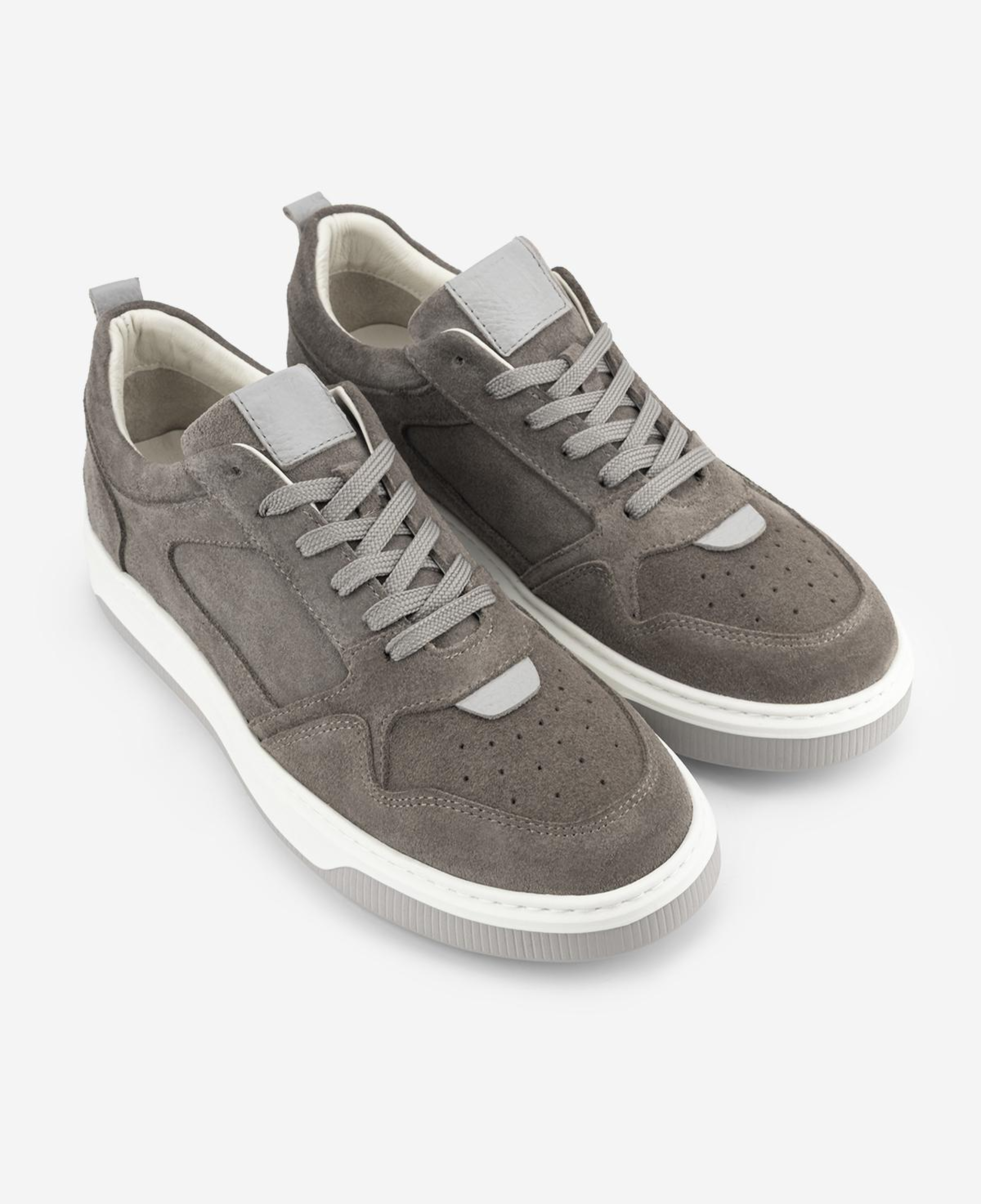 Valmenti Erkek Hakiki Deri Toprak Süet Sneakers & Spor Ayakkabı
