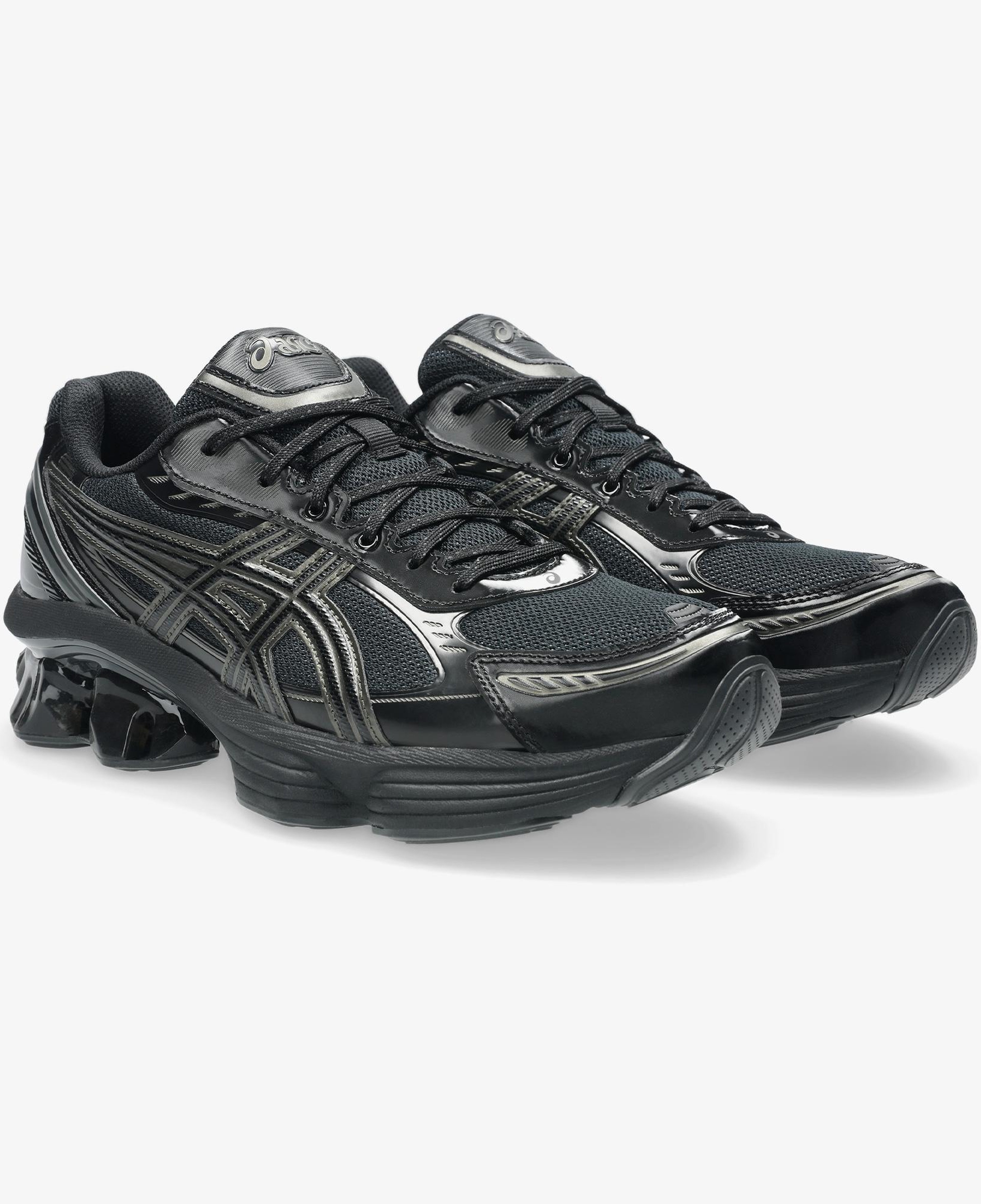 Asics Gel-Kinetic Fluent Erkek Siyah Spor Ayakkabı