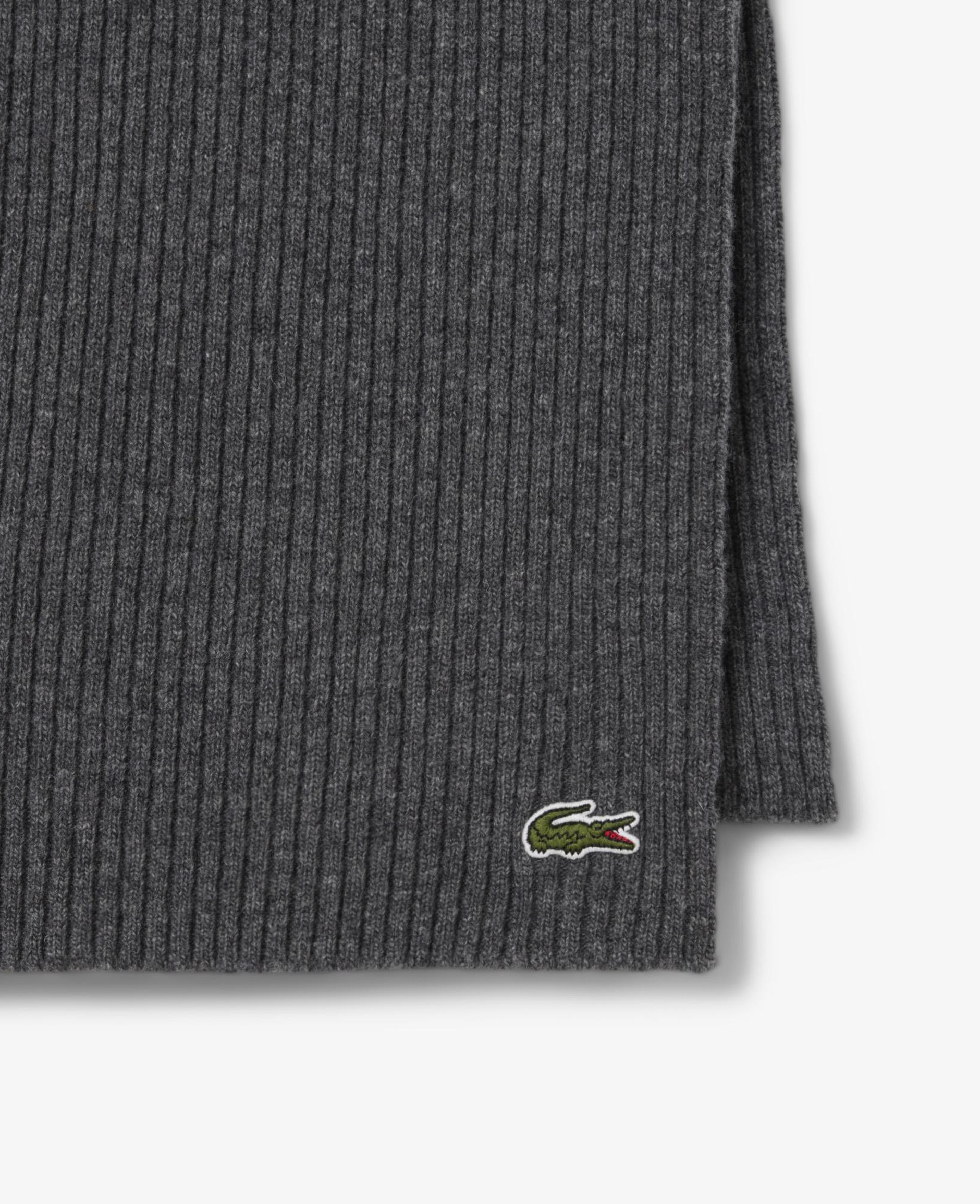 Unisex Yün Gri Atkı