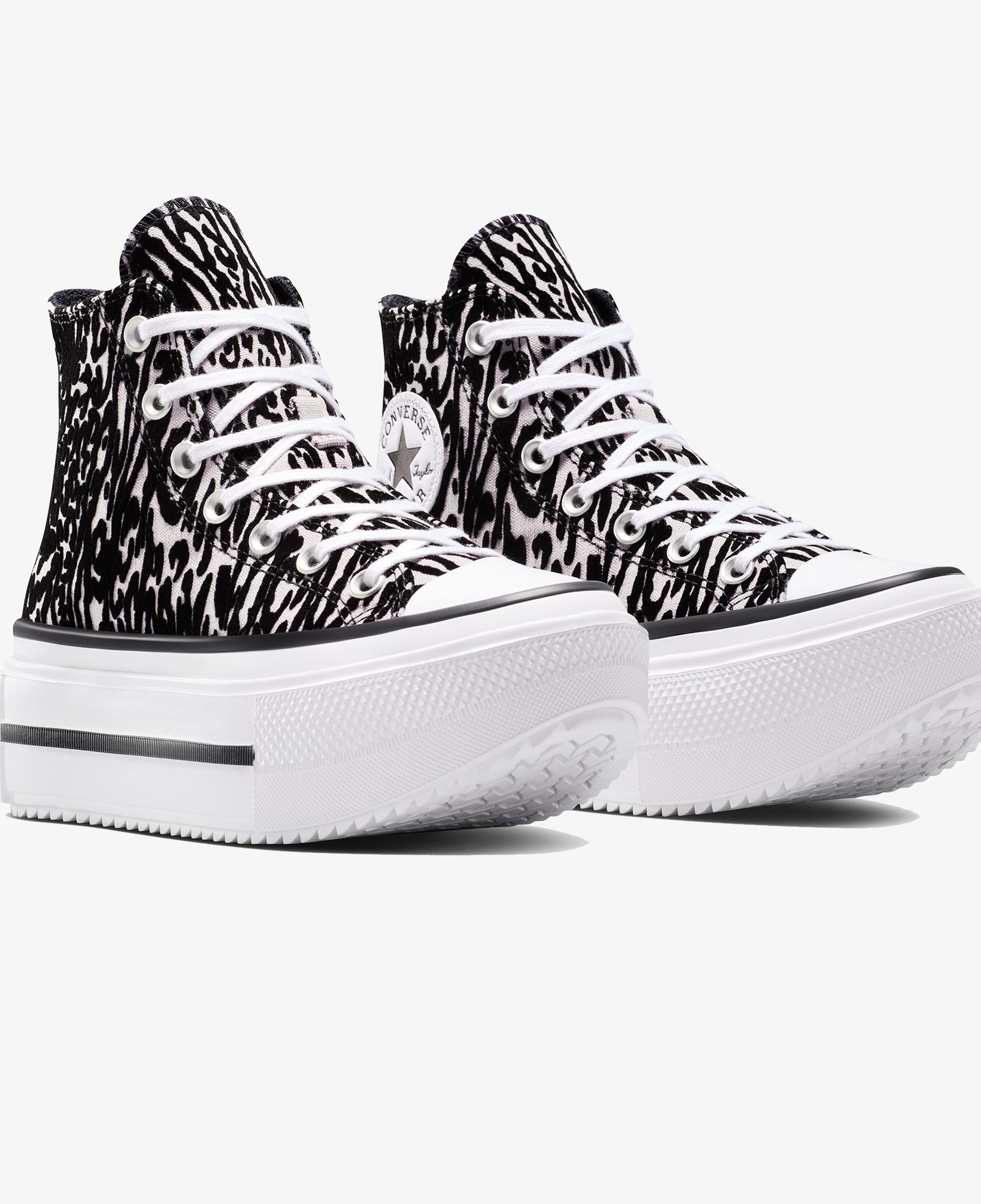 Converse Chuck Taylor All Star Lift Double Stack Unisex Siyah Sneaker
