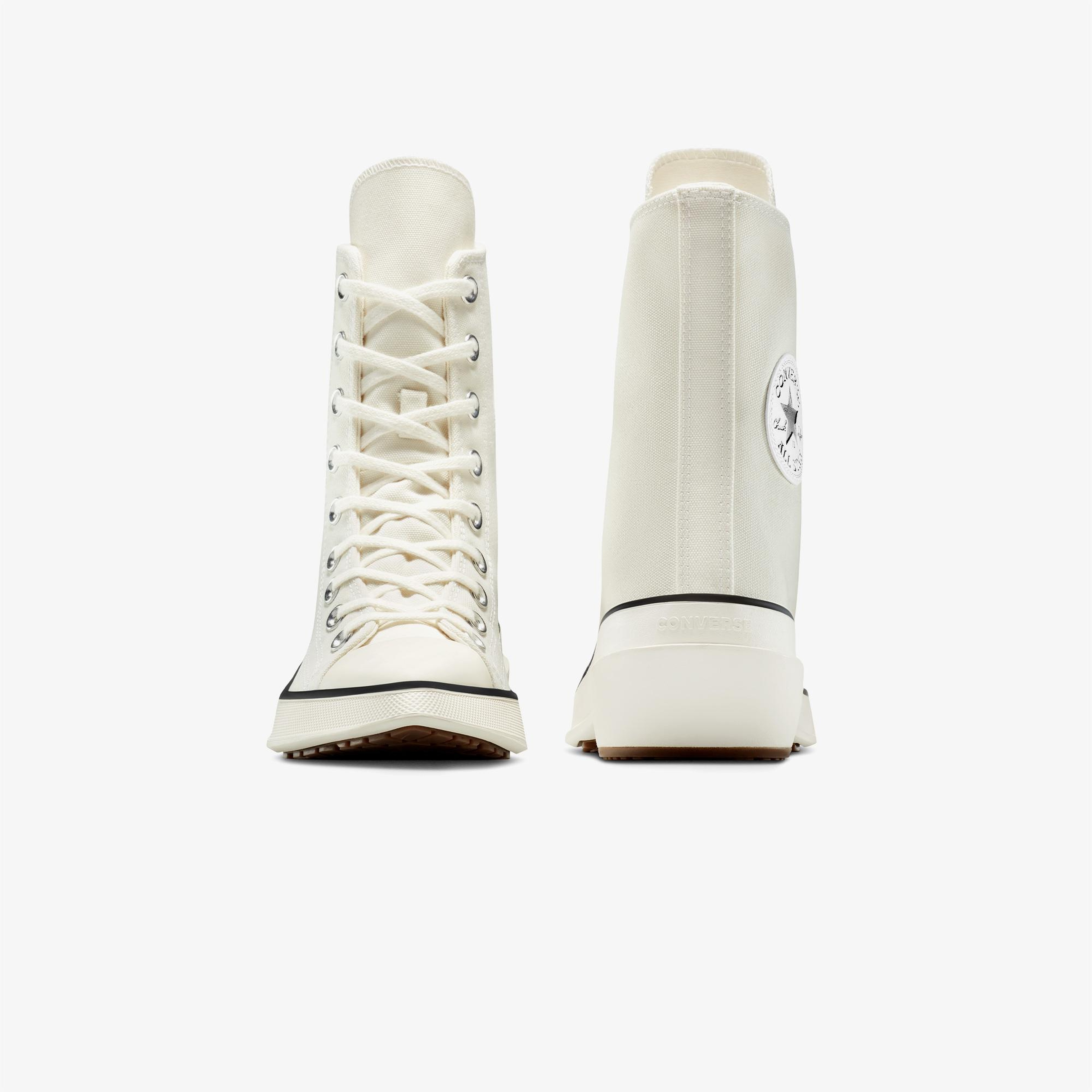 Converse Chuck De Luxe Kadın Krem Bot