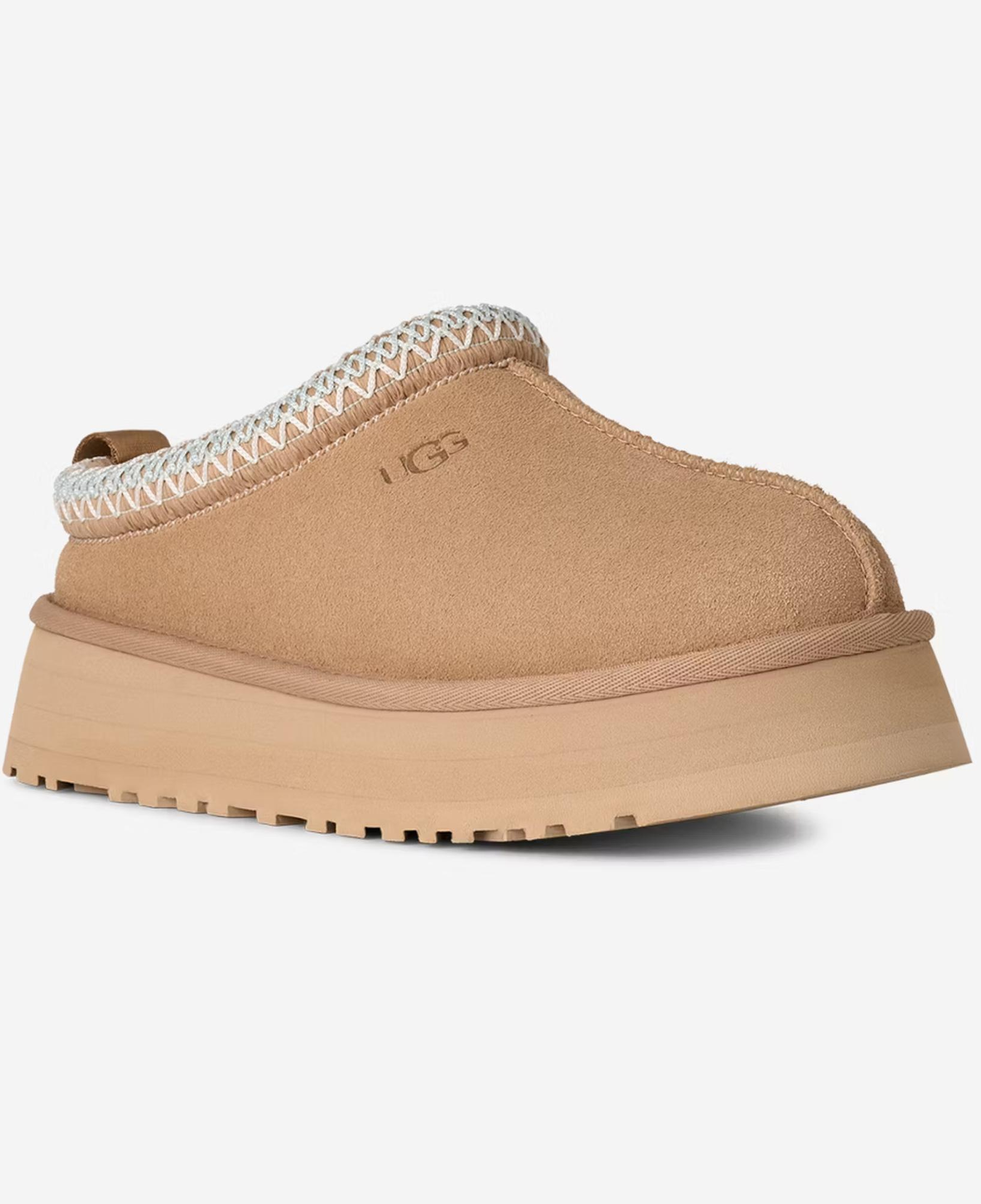 Ugg Tazz II Kadın Platform Krem Terlik