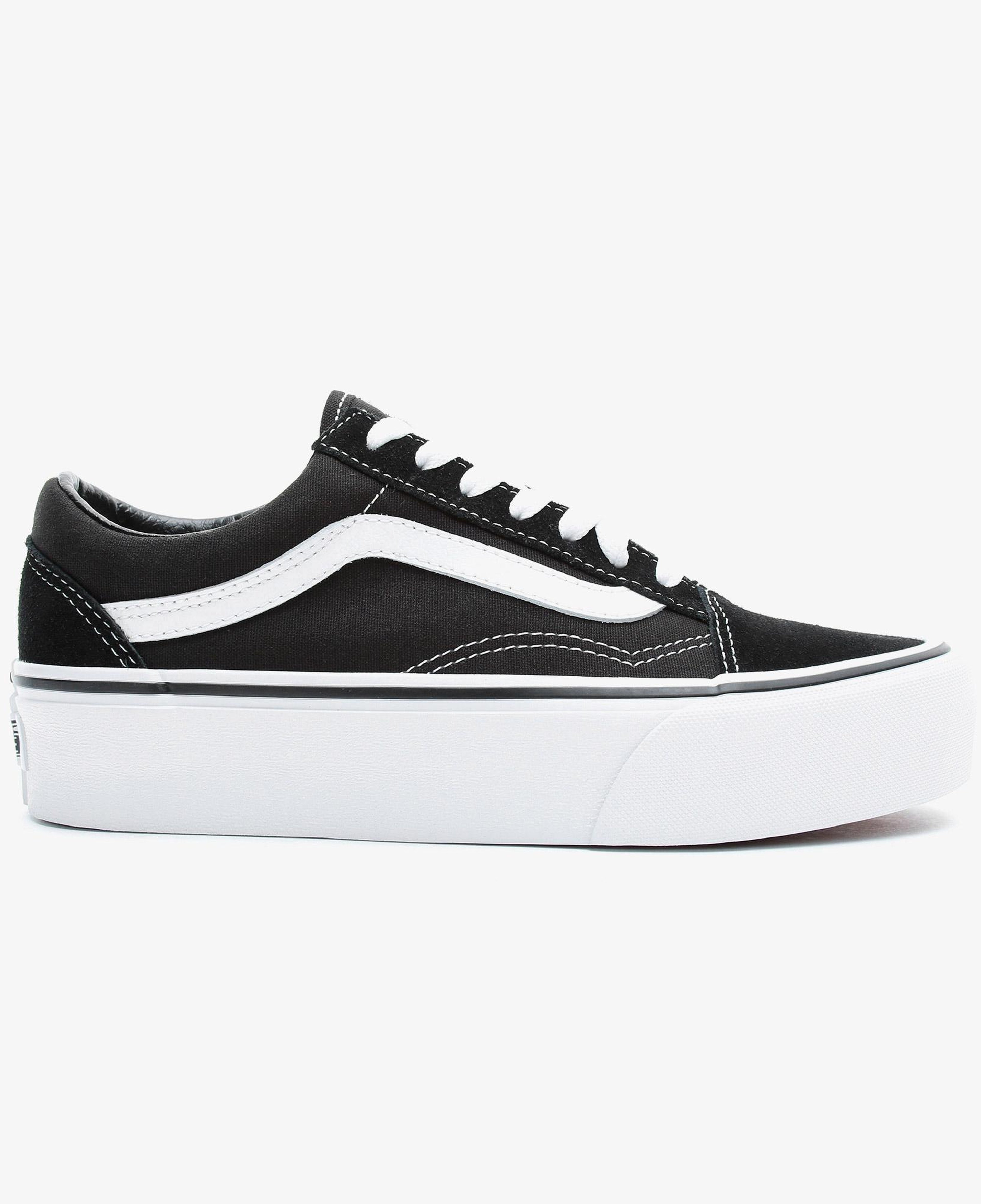Vans Old Skool Platform Siyah Kadın Sneaker