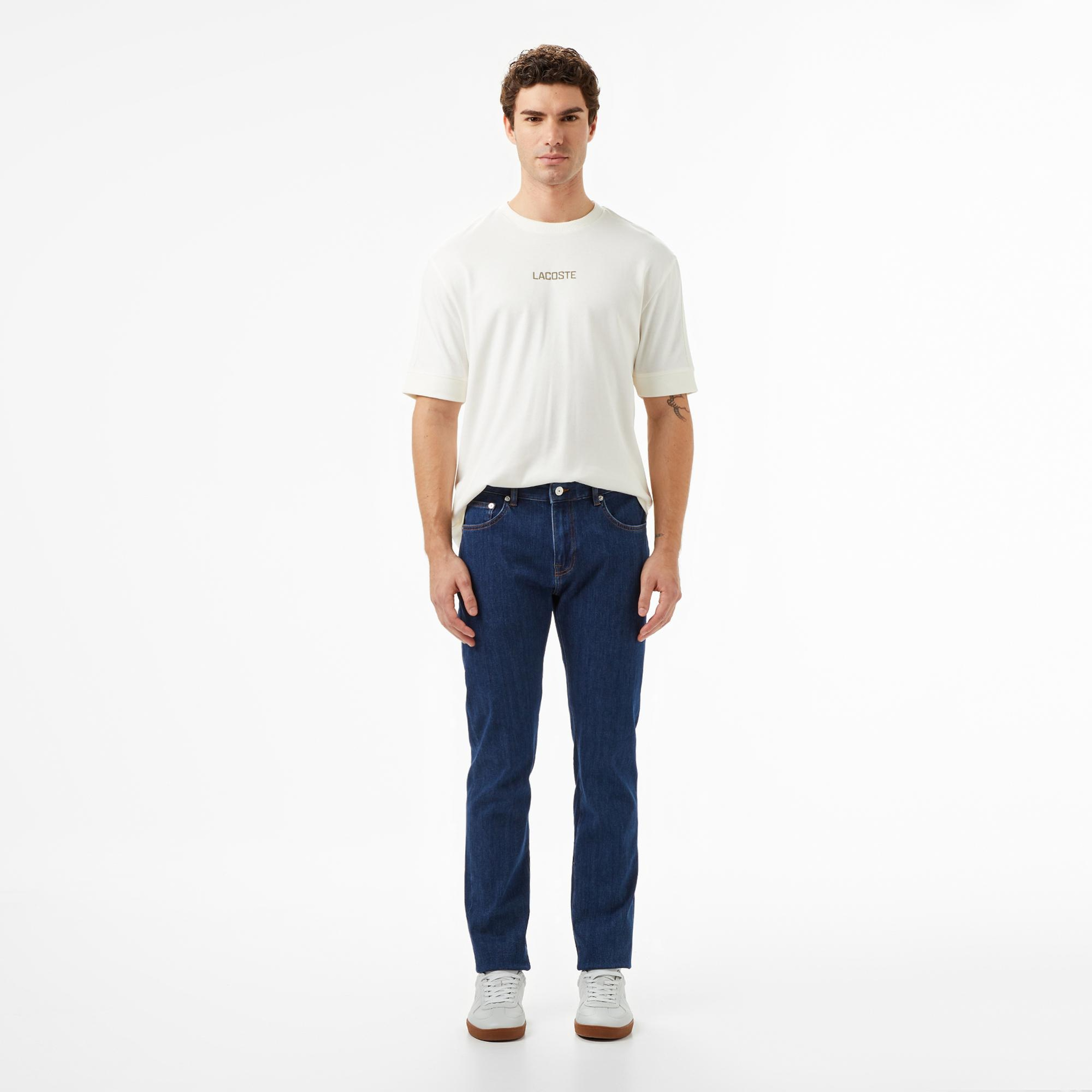 Erkek Lacivert Jean Pantolon