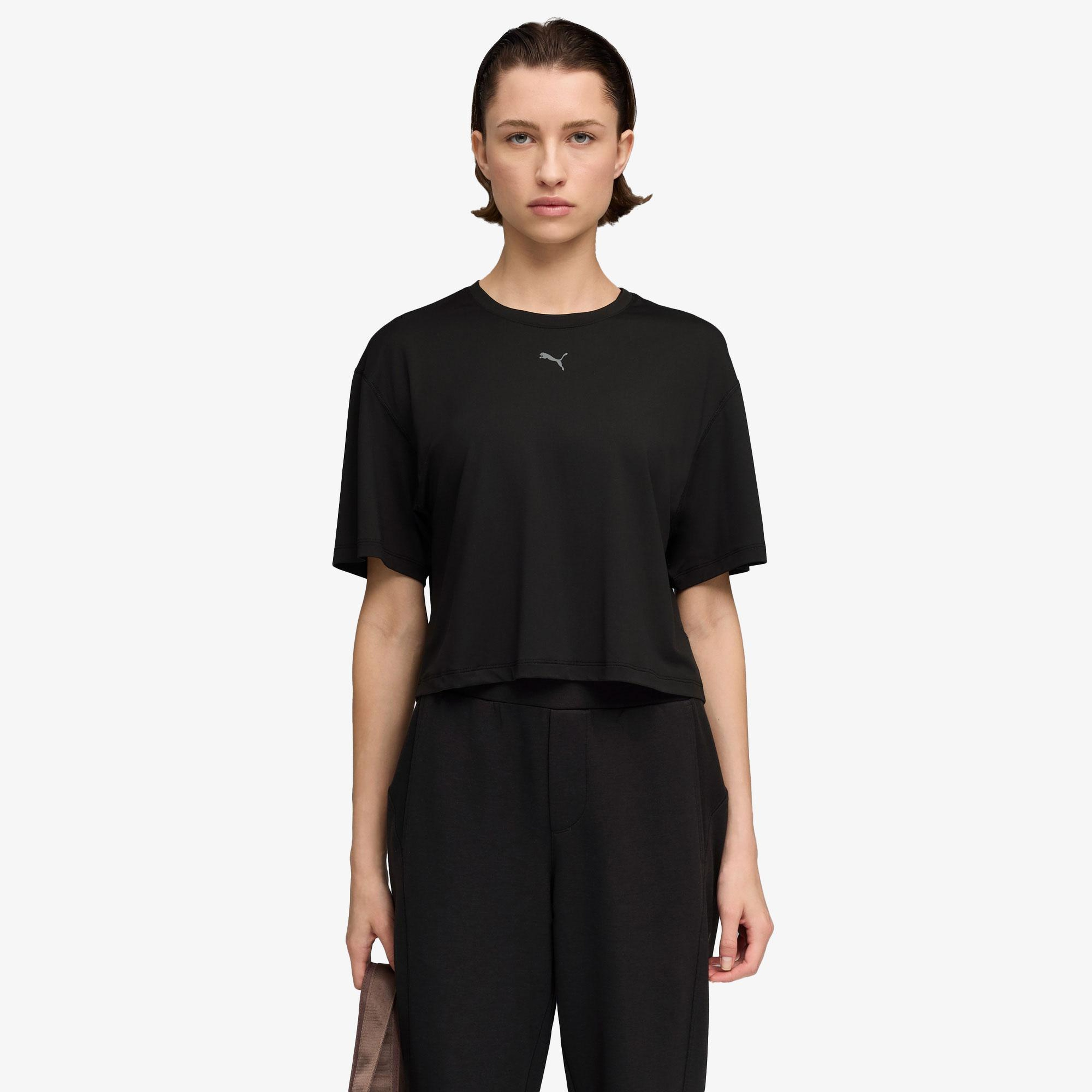 Puma Cloudspun Kadın Siyah T-Shirt
