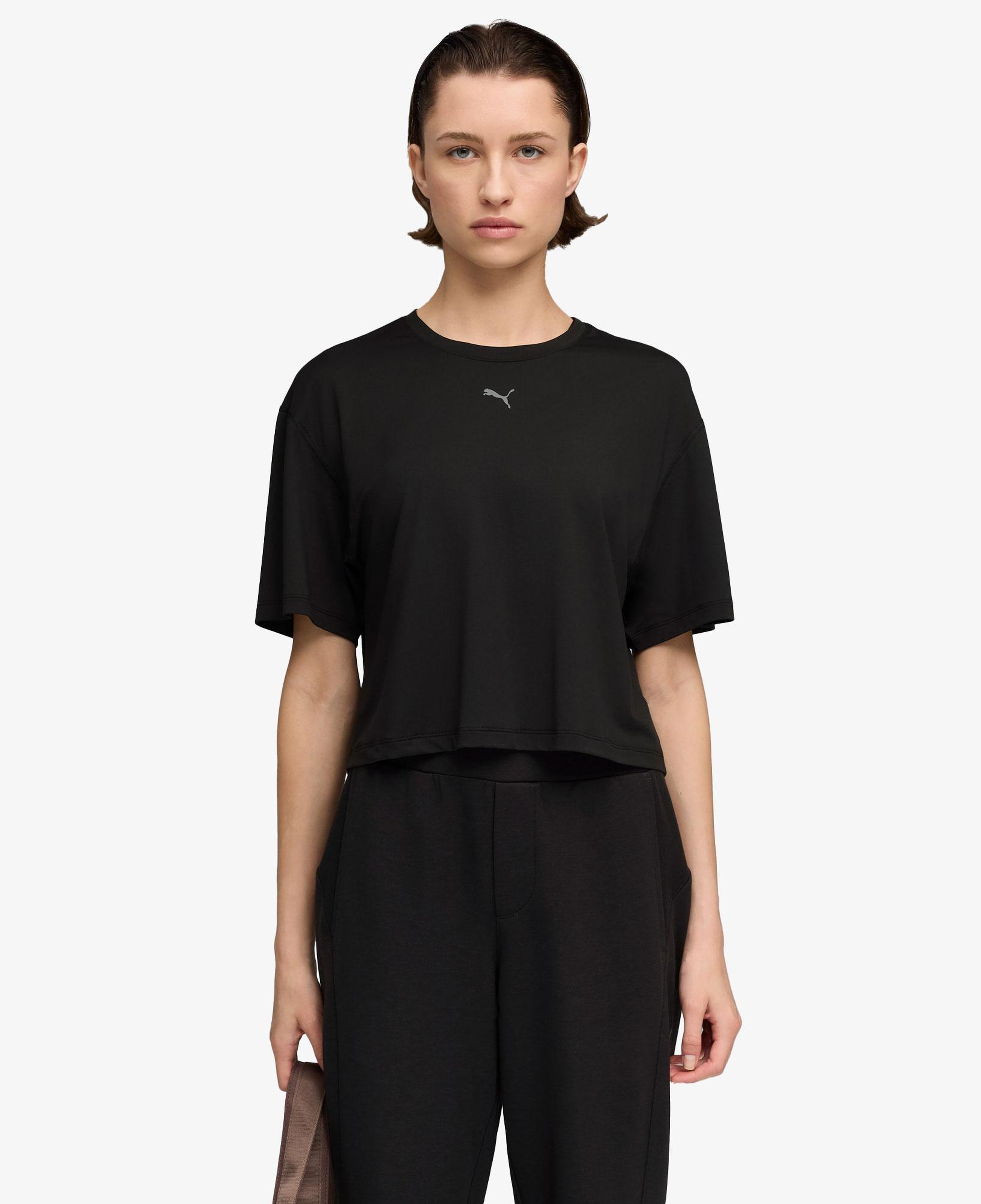 Puma Cloudspun Kadın Siyah T-Shirt