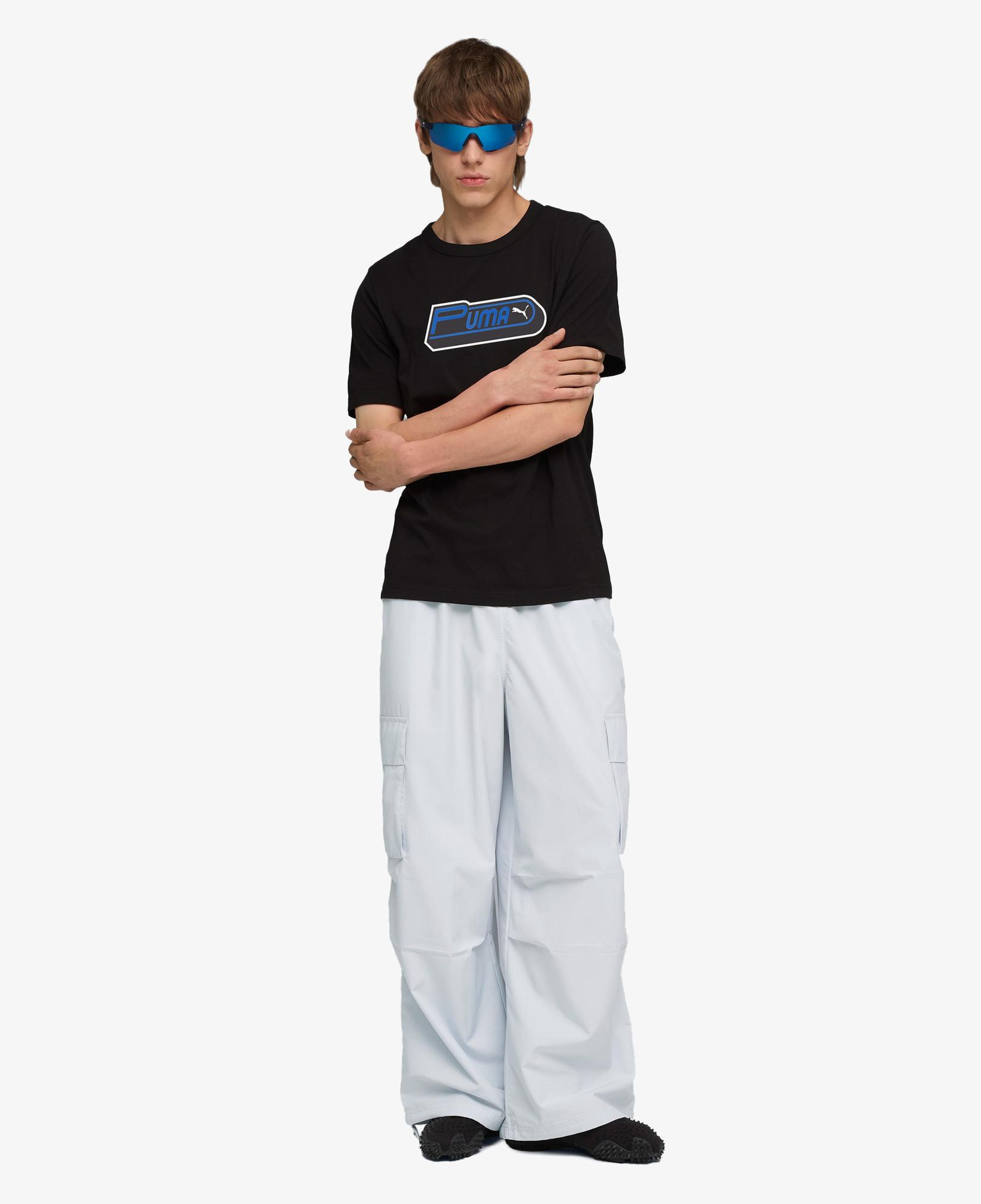 Puma Future Archive Graphic Unisex Siyah T-Shirt