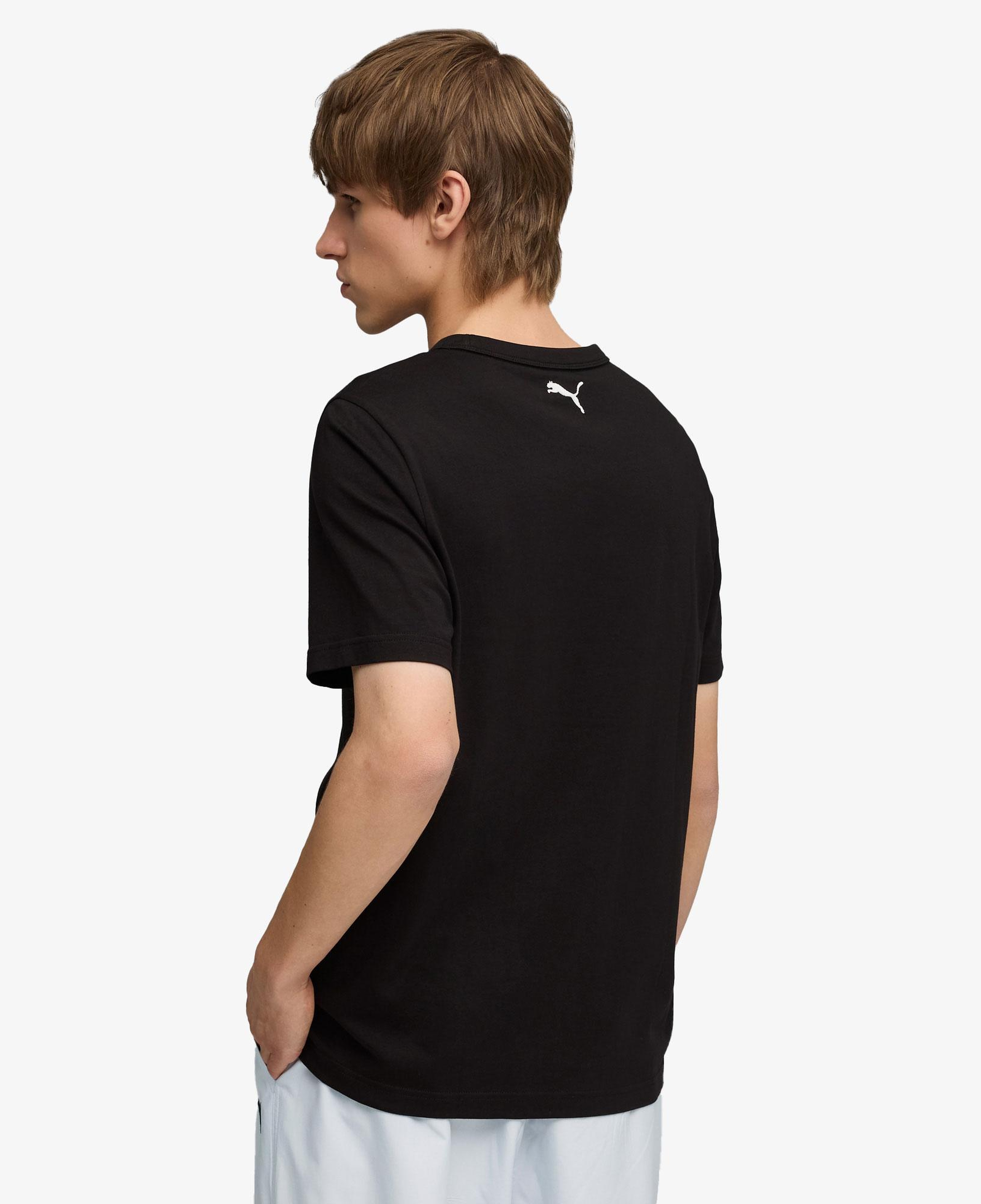 Puma Future Archive Graphic Unisex Siyah T-Shirt