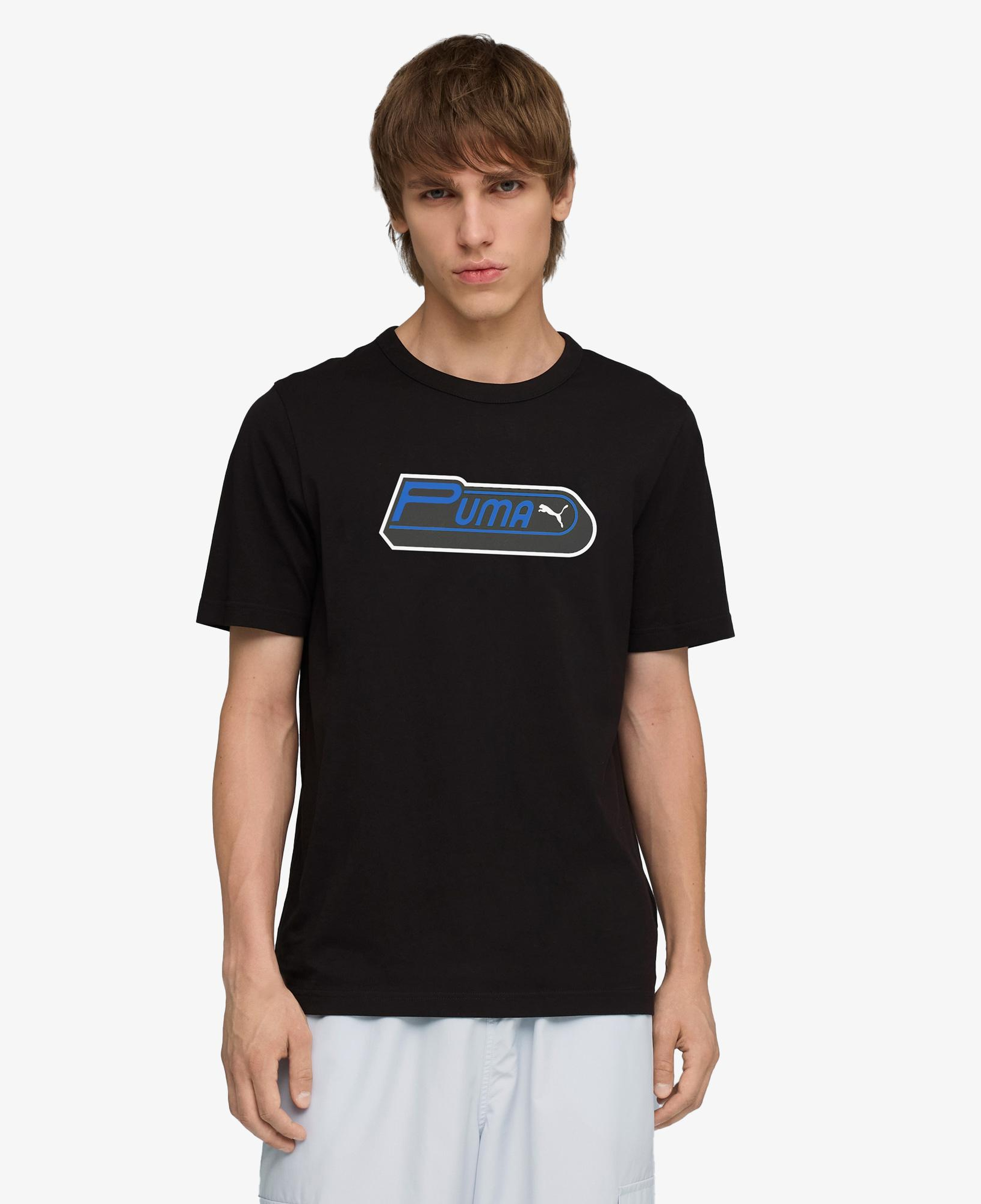 Puma Future Archive Graphic Unisex Siyah T-Shirt