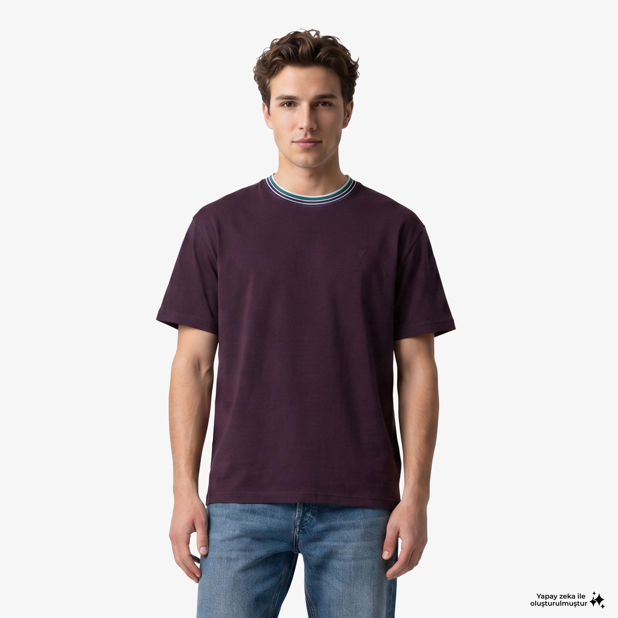 The Hundreds Bandini Erkek Mor T-Shirt