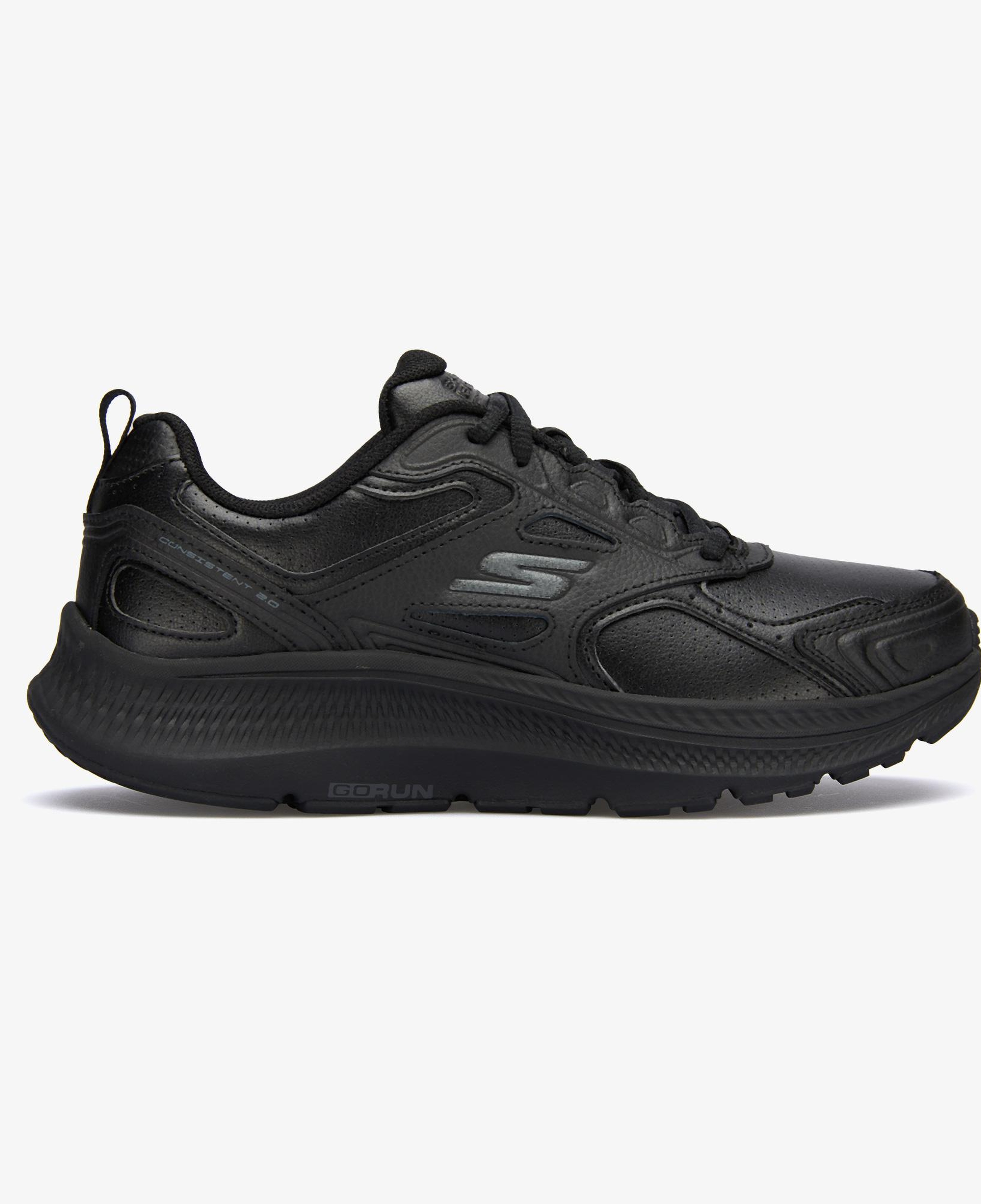 Skechers Go Run Consistent 2.0 Sumpter Trail Kadın Siyah Koşu Ayakkabısı