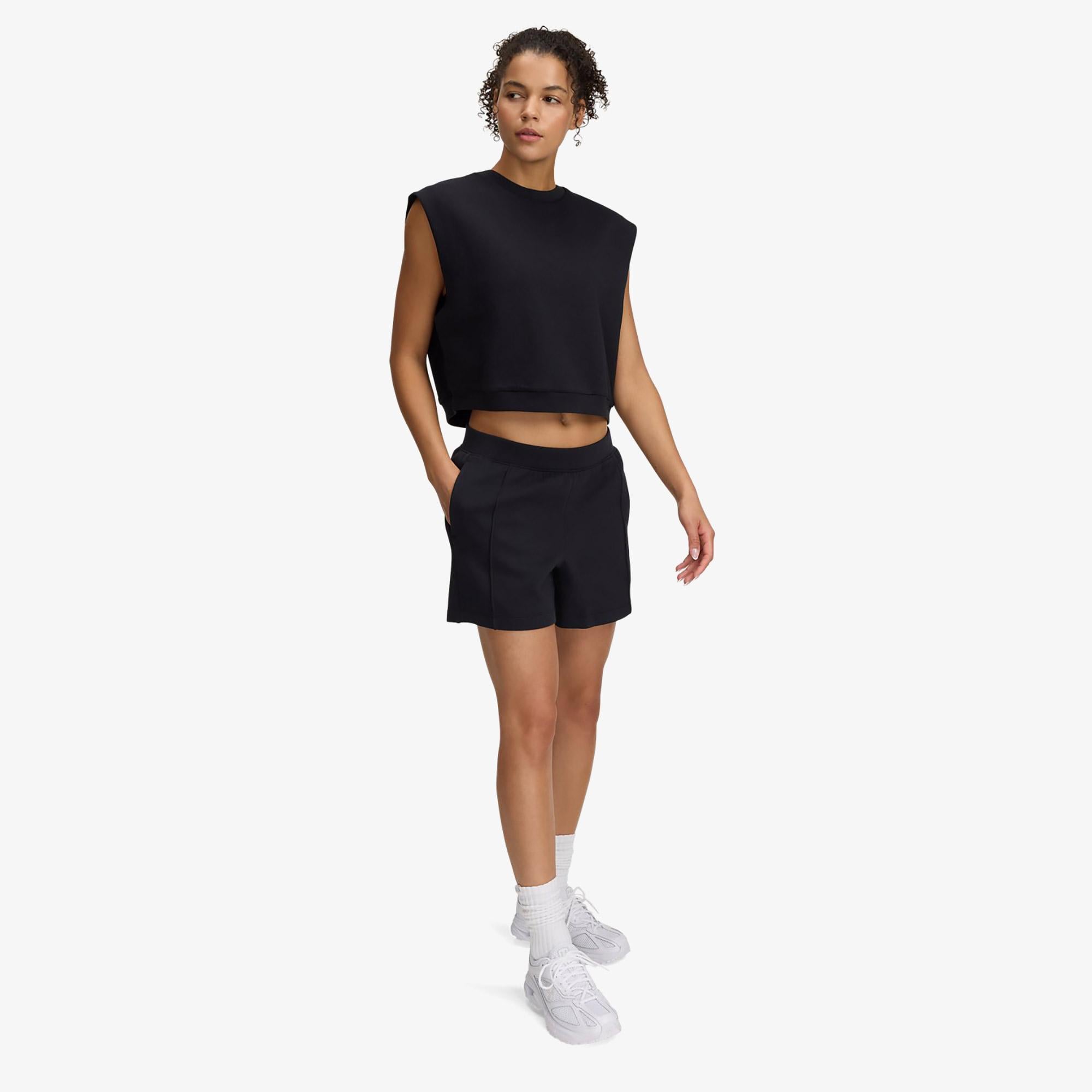 Under Armour Unstoppable Fleece Kadın Siyah Şort