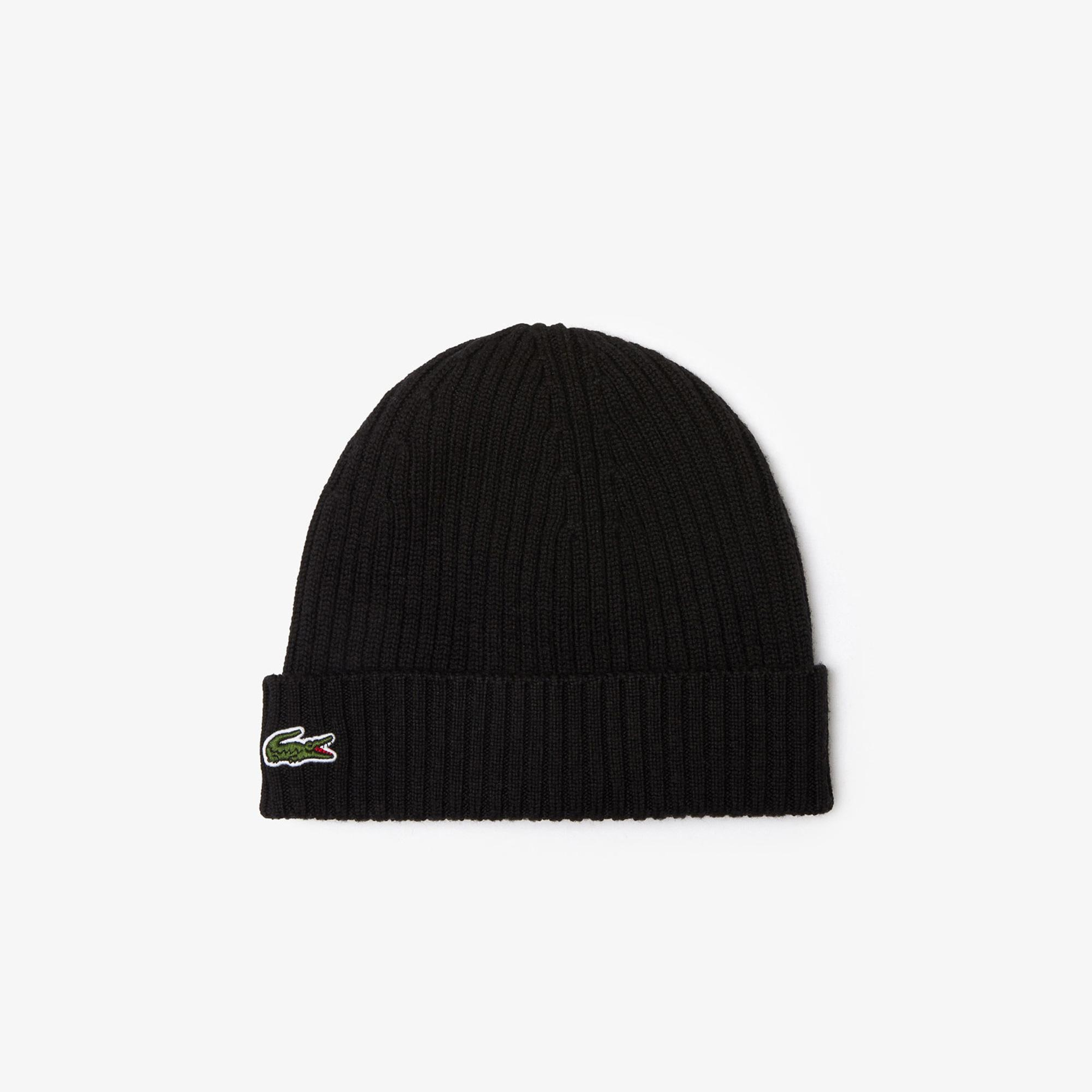 Unisex Yün Siyah Bere
