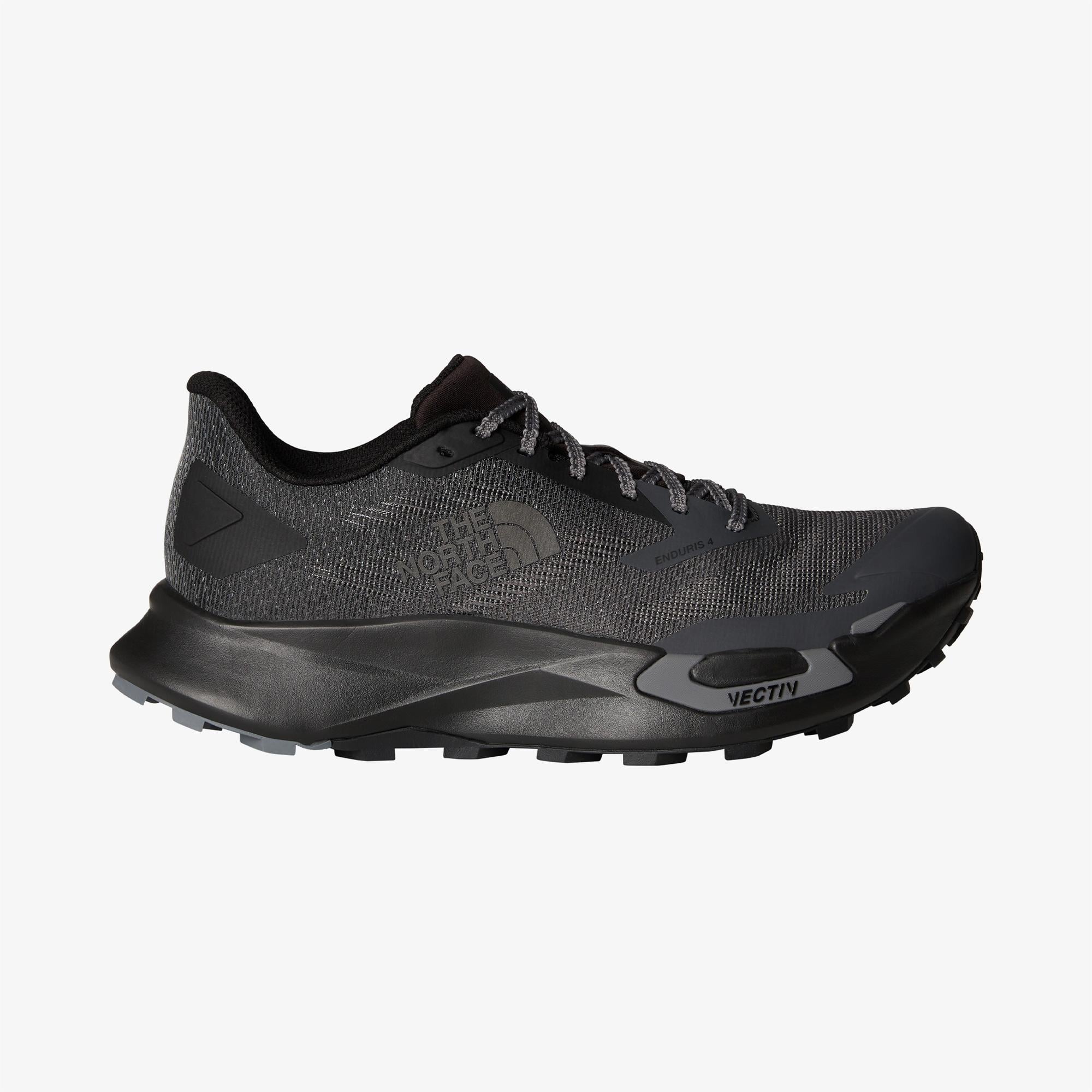 The North Face Vectiv Enduris 4 Erkek Siyah Patika Koşu Ayakkabısı