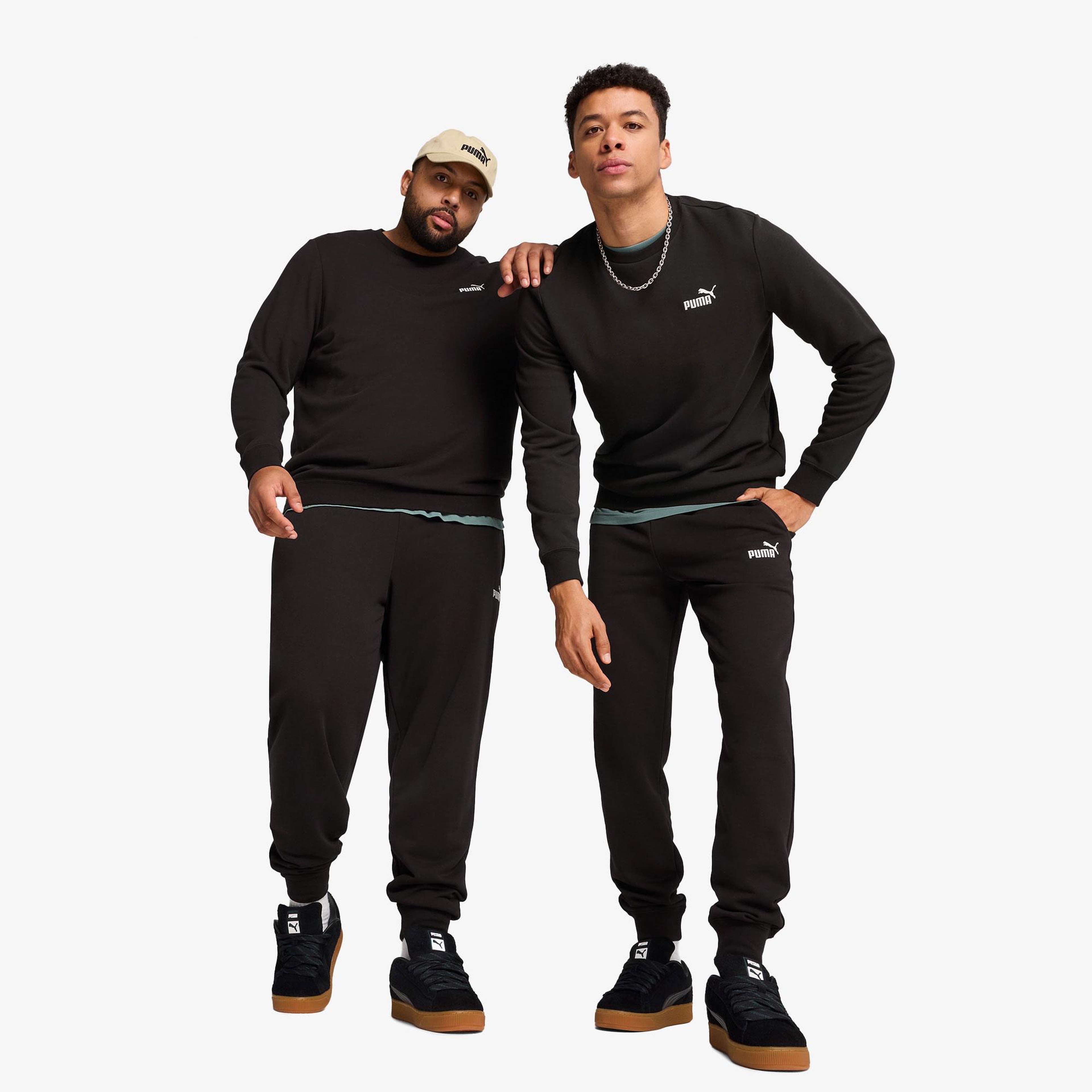 Puma Essentials No 1 Logo Erkek Siyah Eşofman Altı