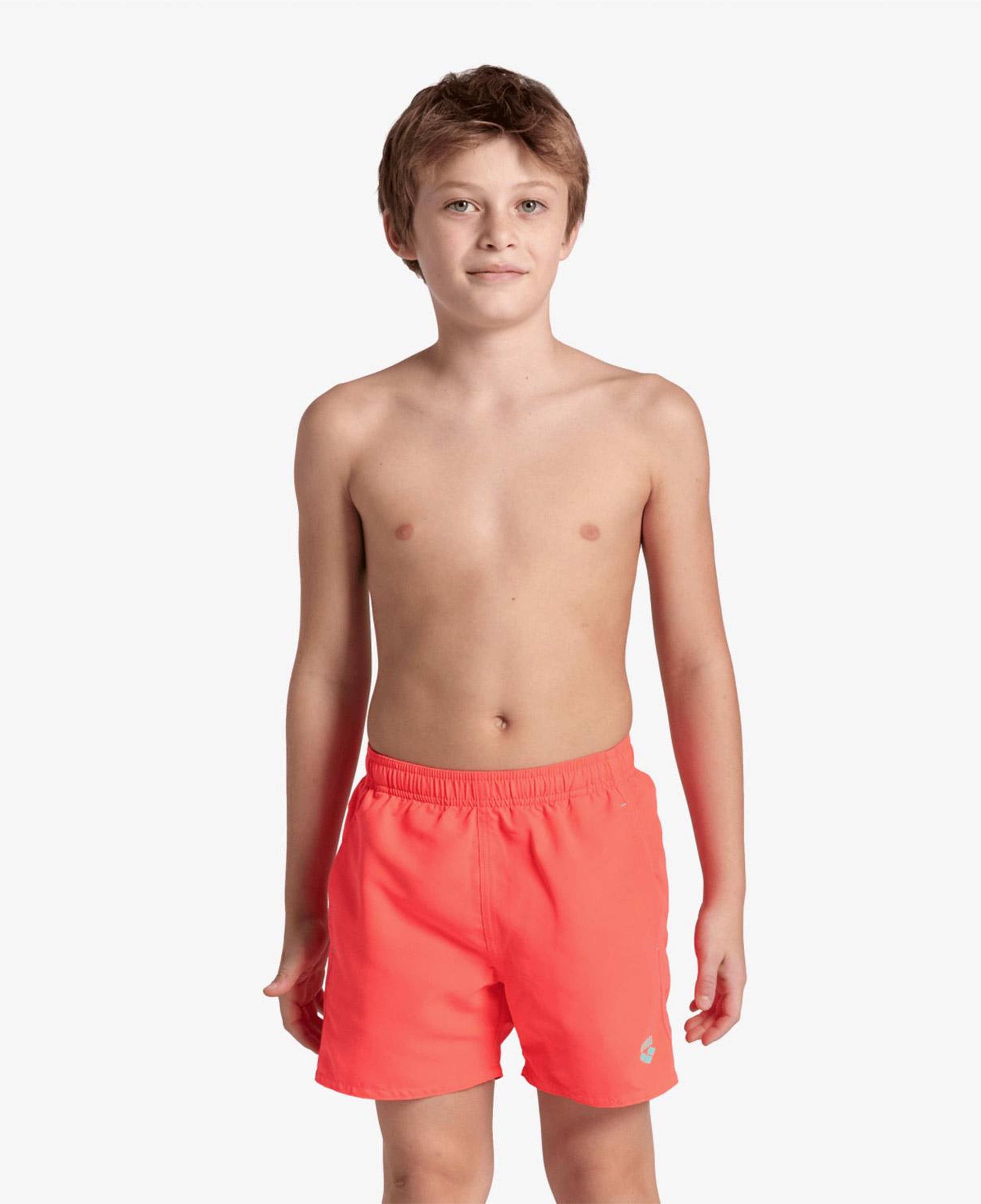 Arena Beach Boxer Solid Çocuk Turuncu Deniz Şortu
