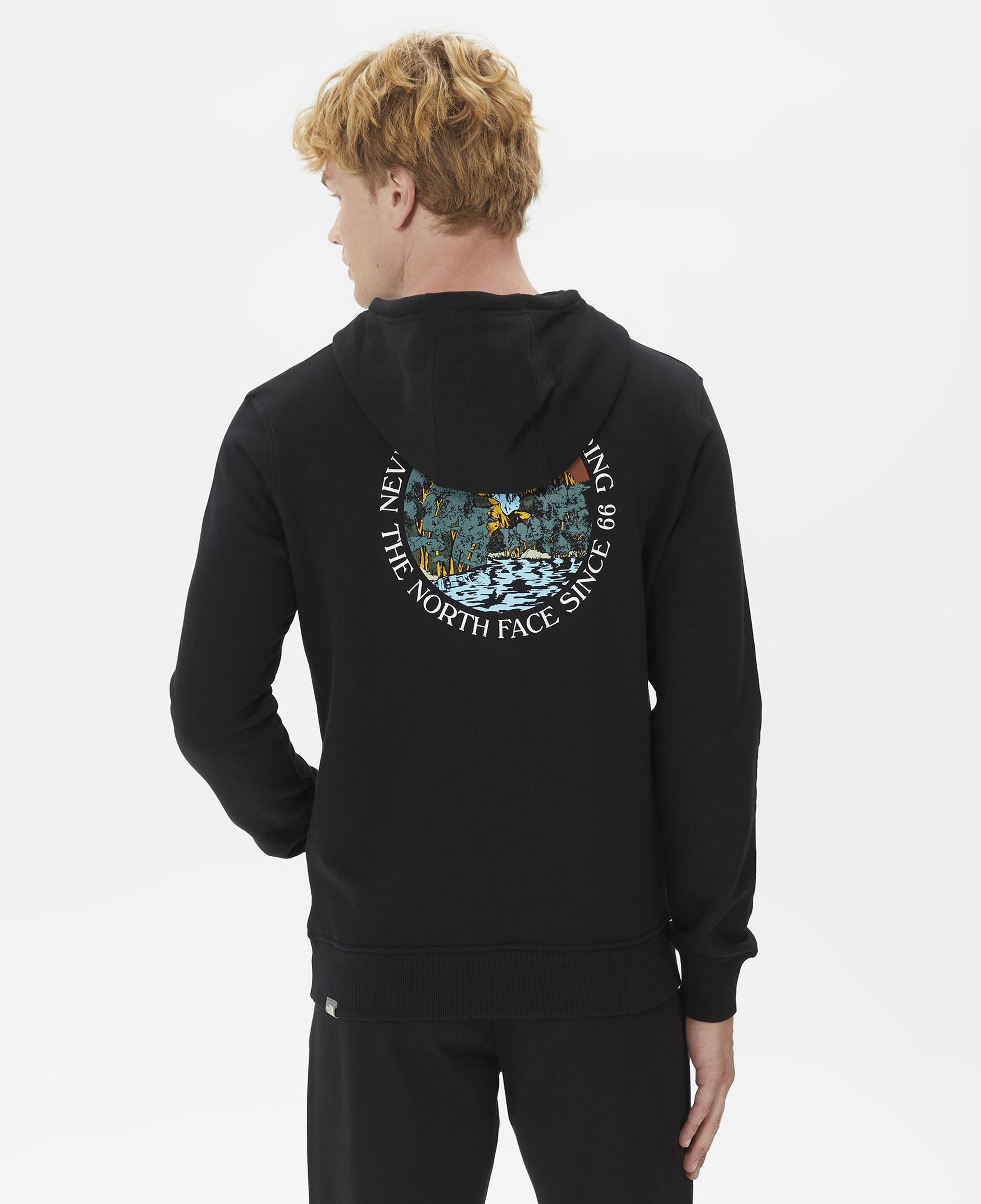 The North Face Seasonal Graphic Erkek Siyah Sweatshirt