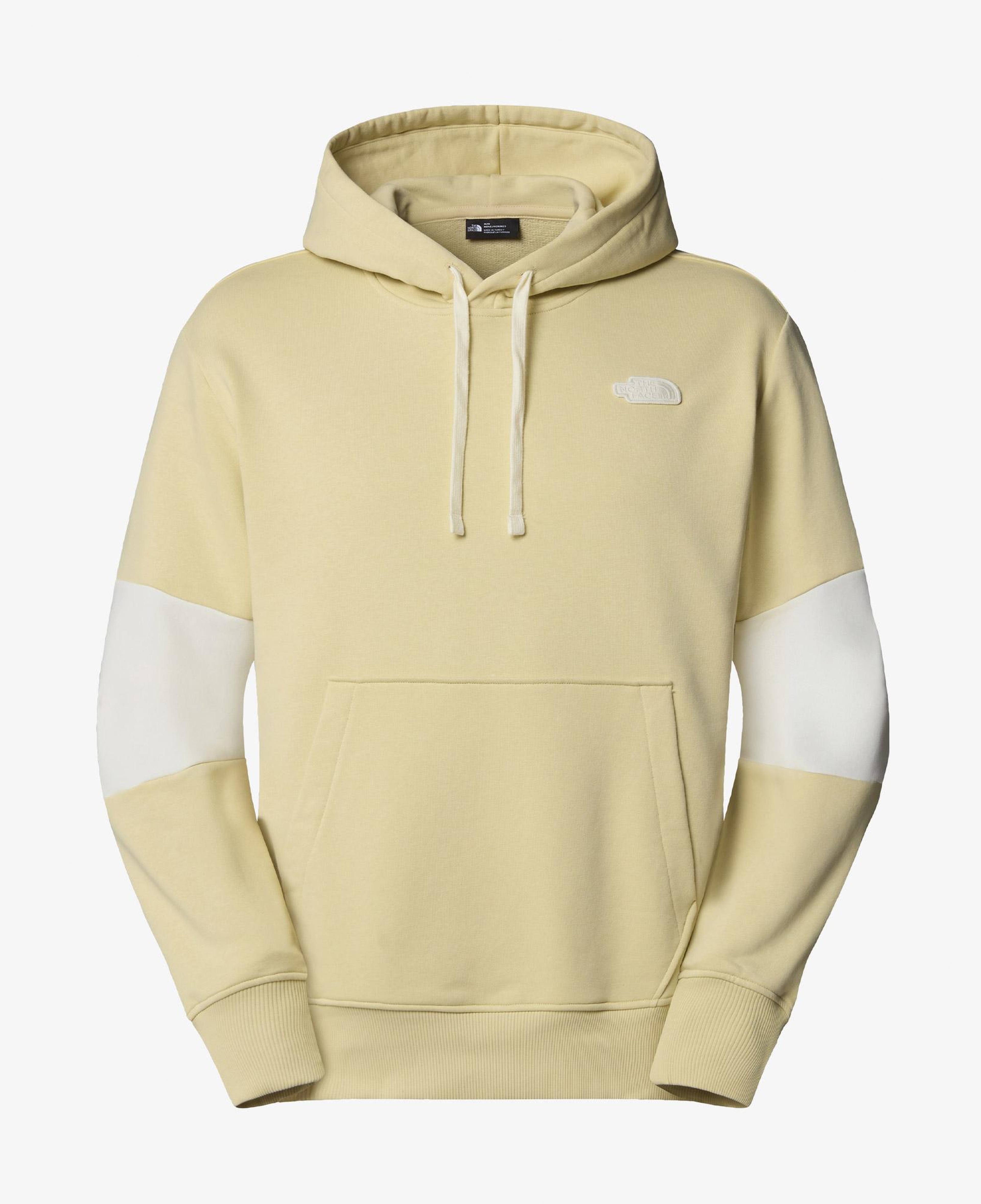 The North Face Terry Relaxed Erkek Krem Sweatshirt
