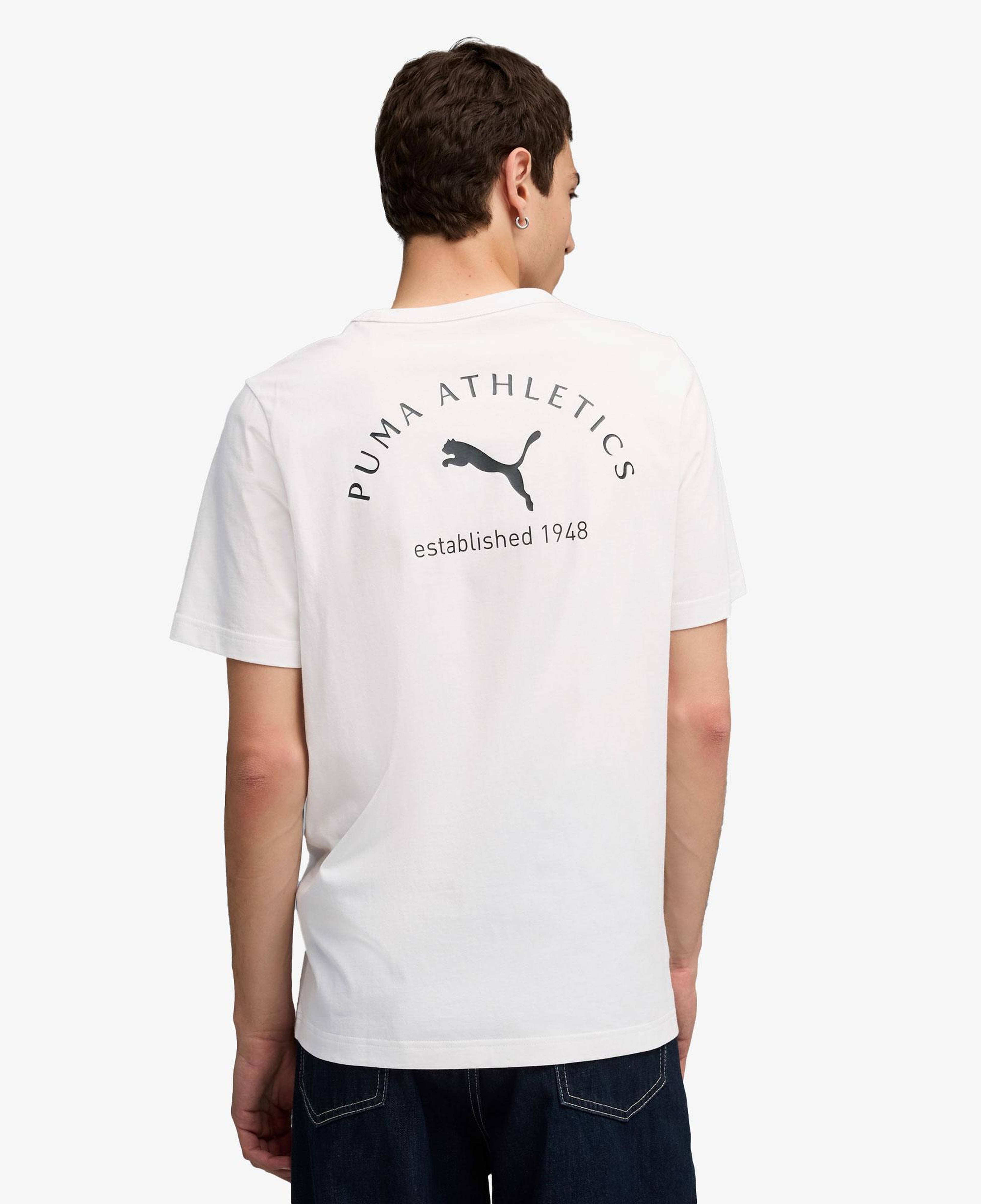 Puma Herren Erkek Beyaz T-Shirt
