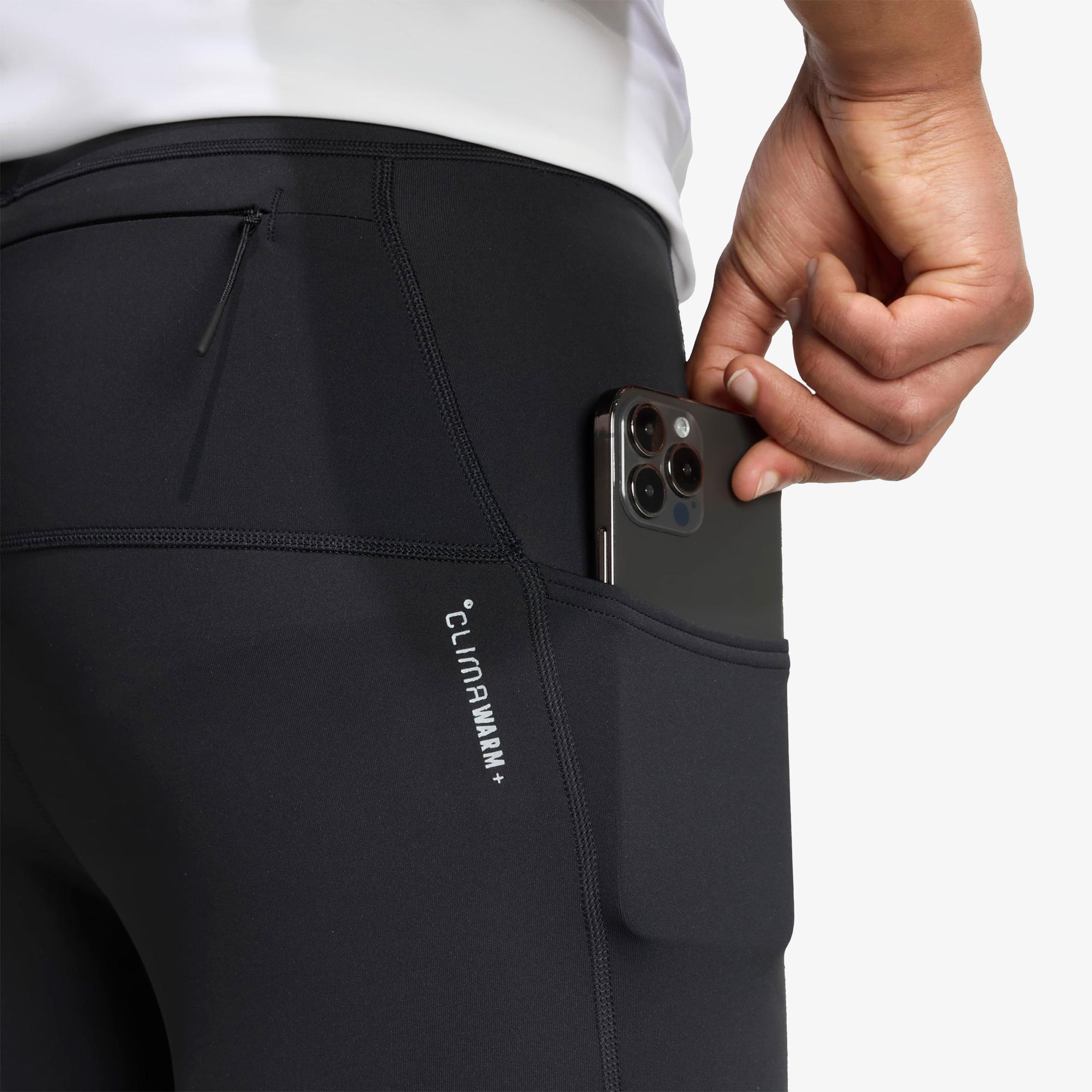adidas Adi365 Running Climawarm+ Erkek Siyah Koşu Taytı