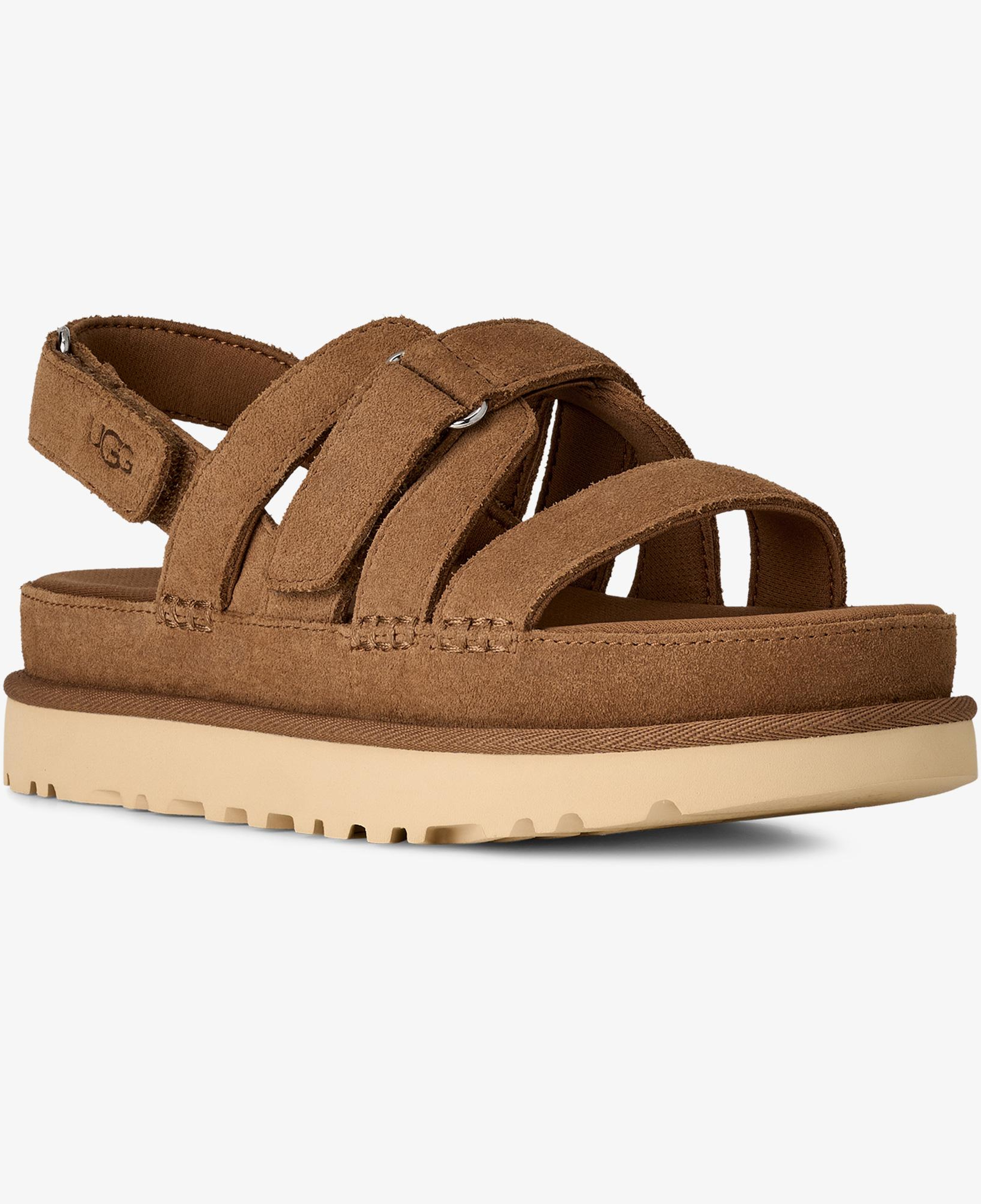 Ugg Goldenstar Gleam Kadın Kahverengi Sandalet