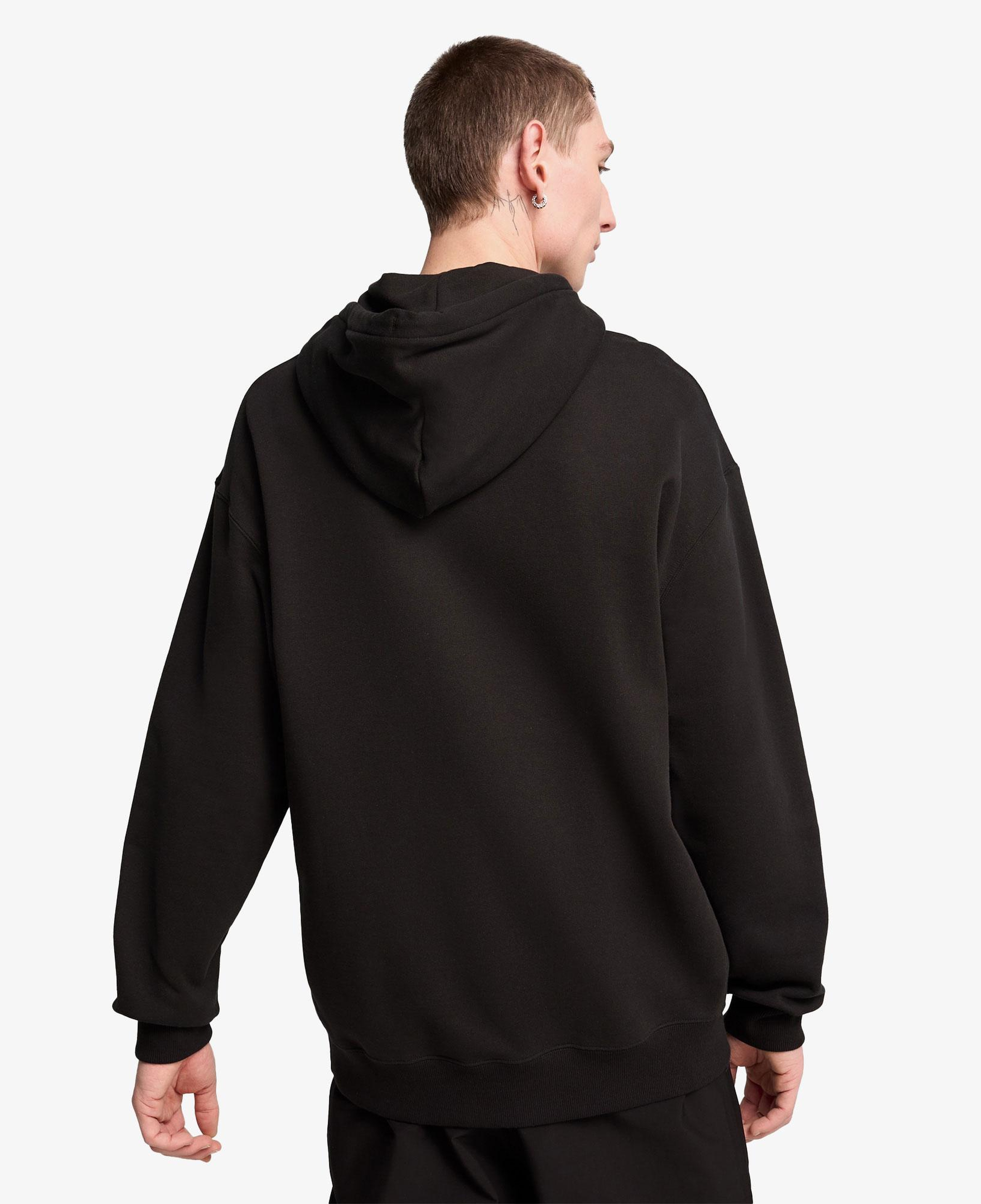 Puma Wardrobe Essentials Relaxed Erkek Siyah Sweatshirt