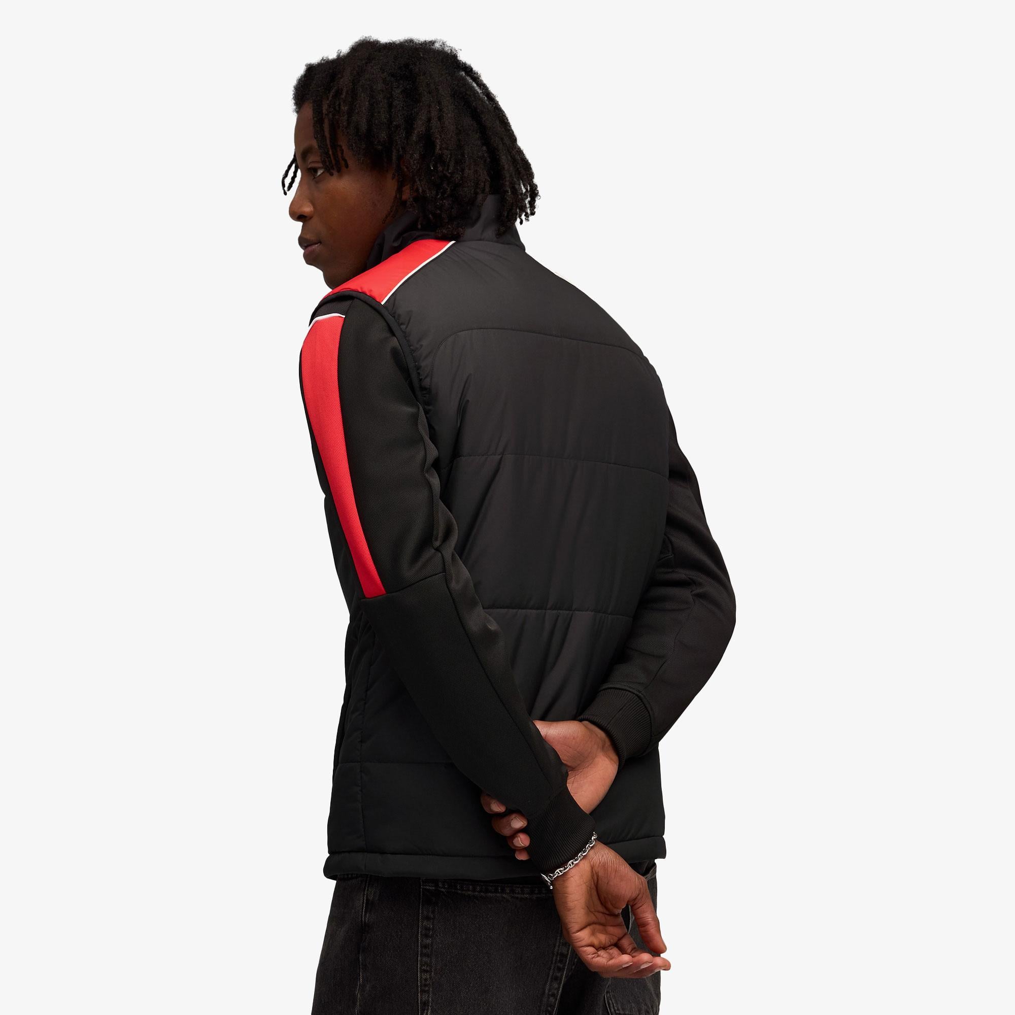Puma Scuderia Ferrari MT7 Padded Siyah Yelek