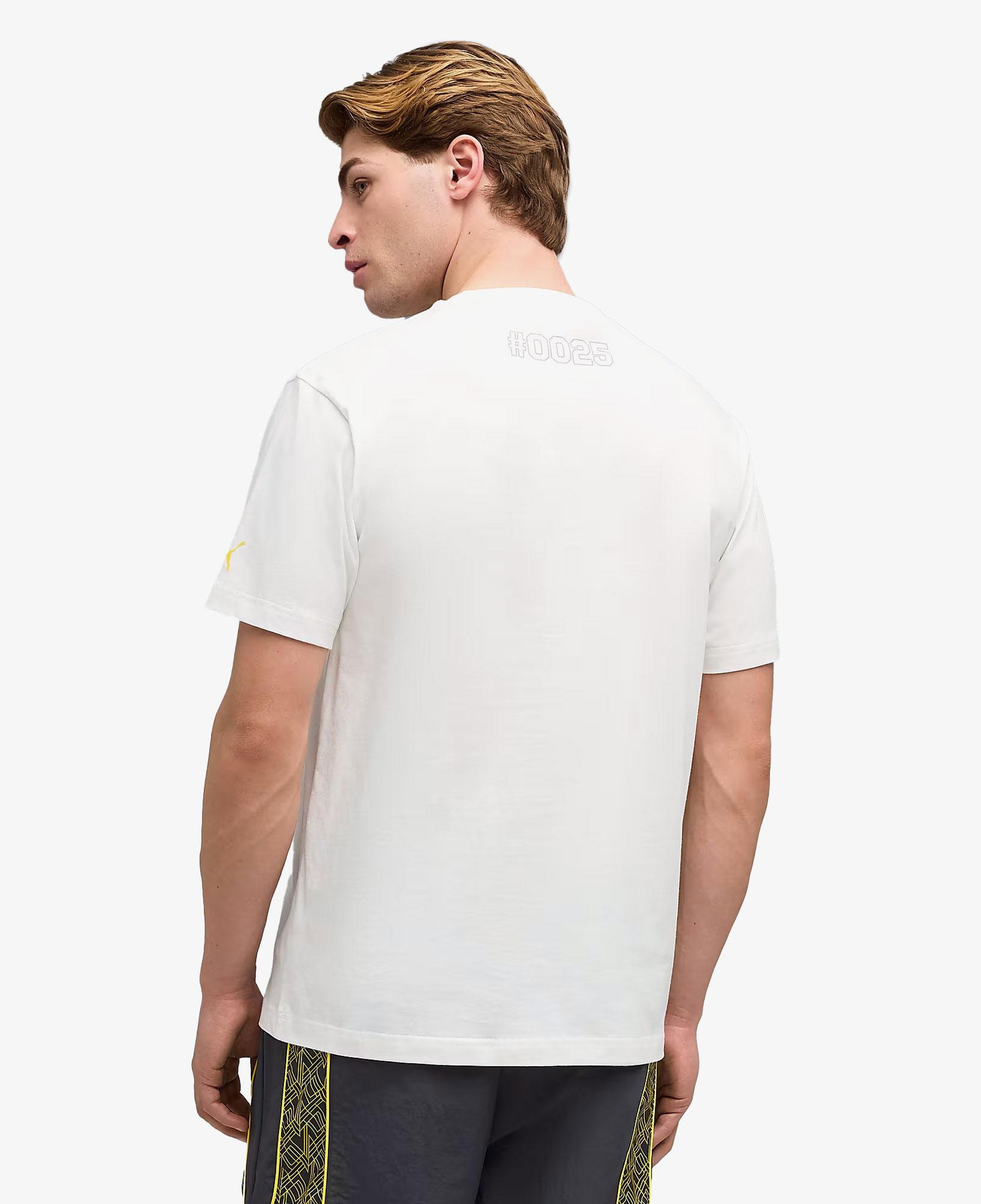 Puma X Pokemon Graphic  Erkek Beyaz T-Shirt