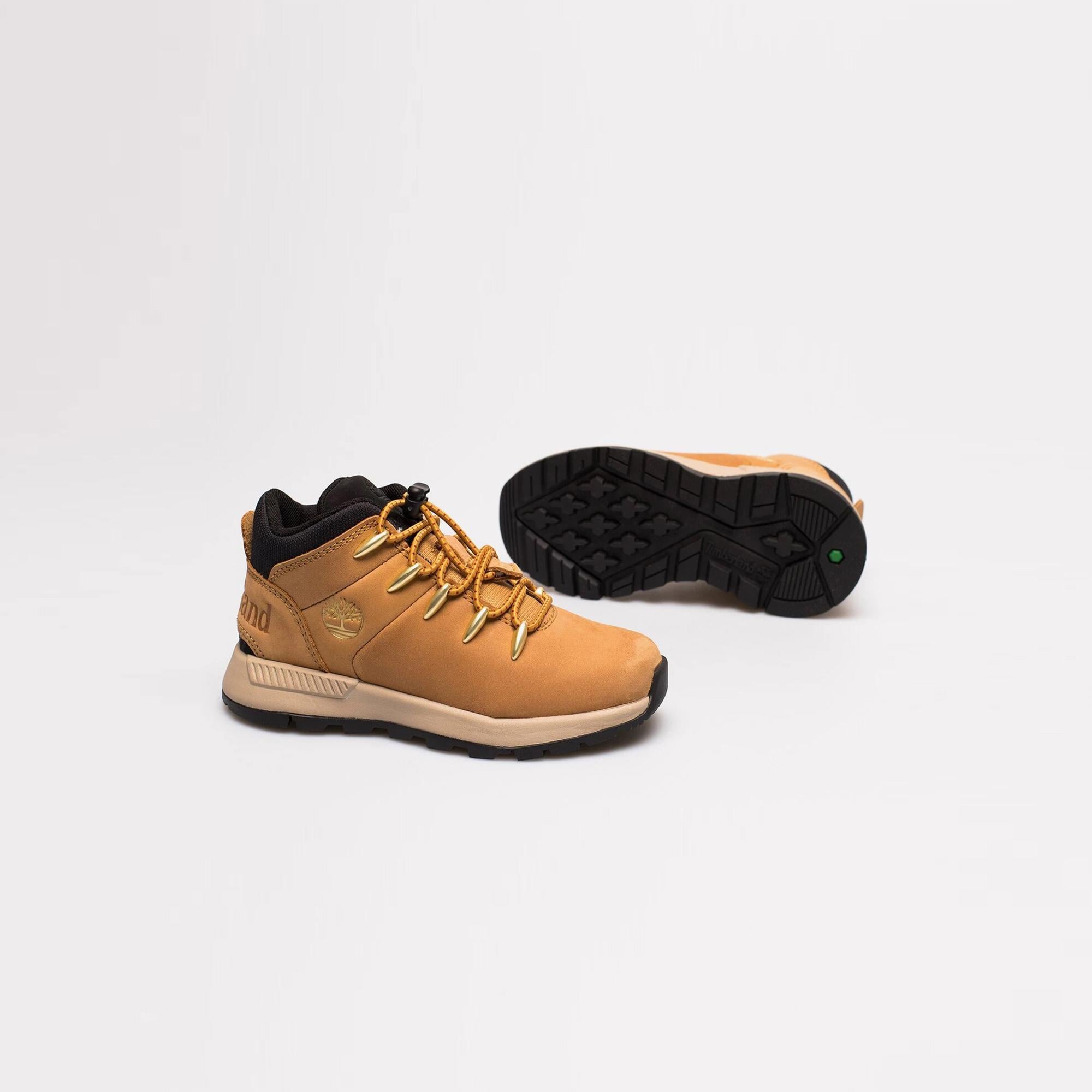 Timberland Mid Lace Up Bebek Kahverengi Bot