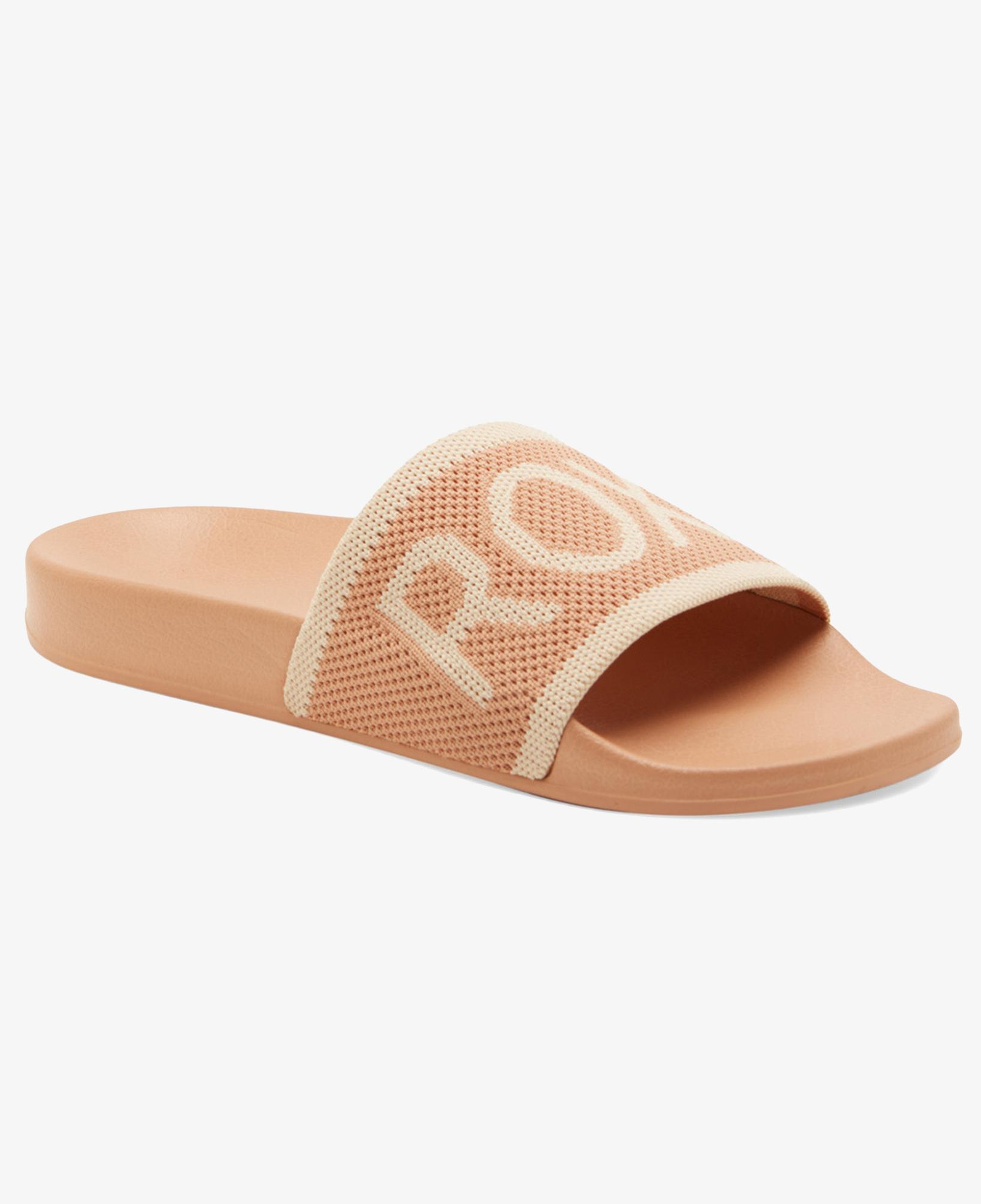 Roxy Slippy Knit Kadın Bej Terlik