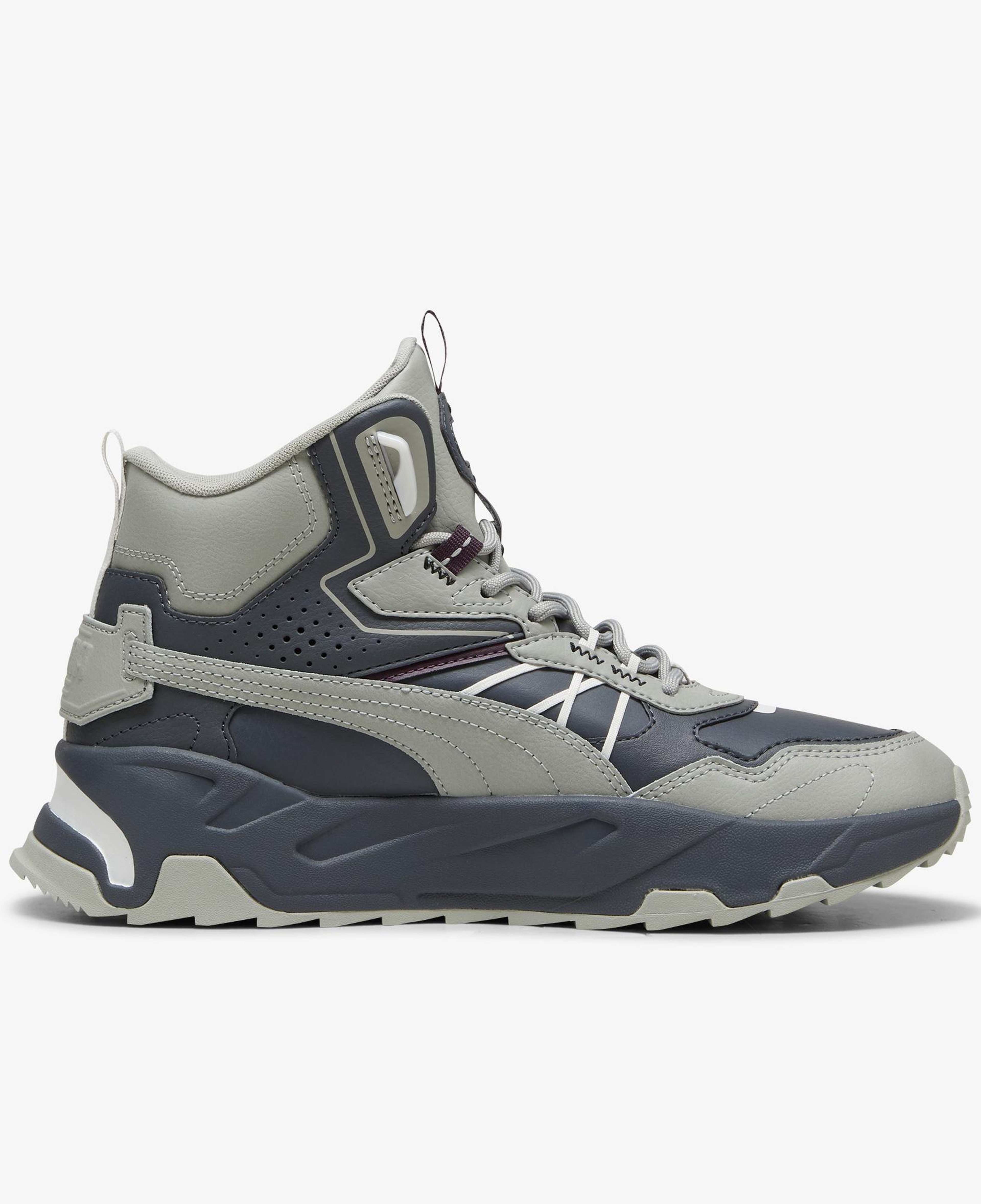 Puma Trinity Mid Hybrid Leather Erkek Sarı Spor Ayakkabı