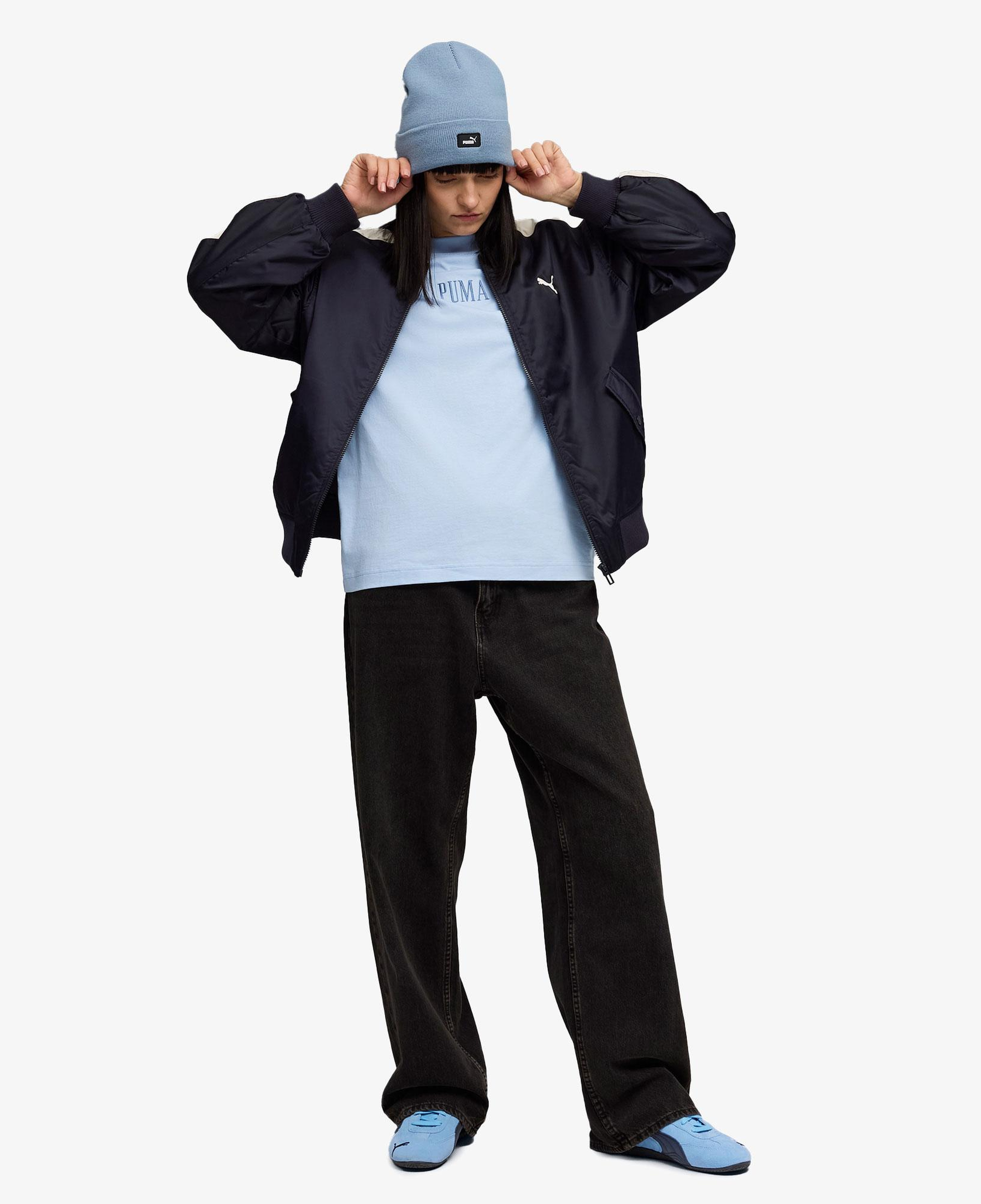Puma T7 Bomber  Erkek Lacivert Ceket