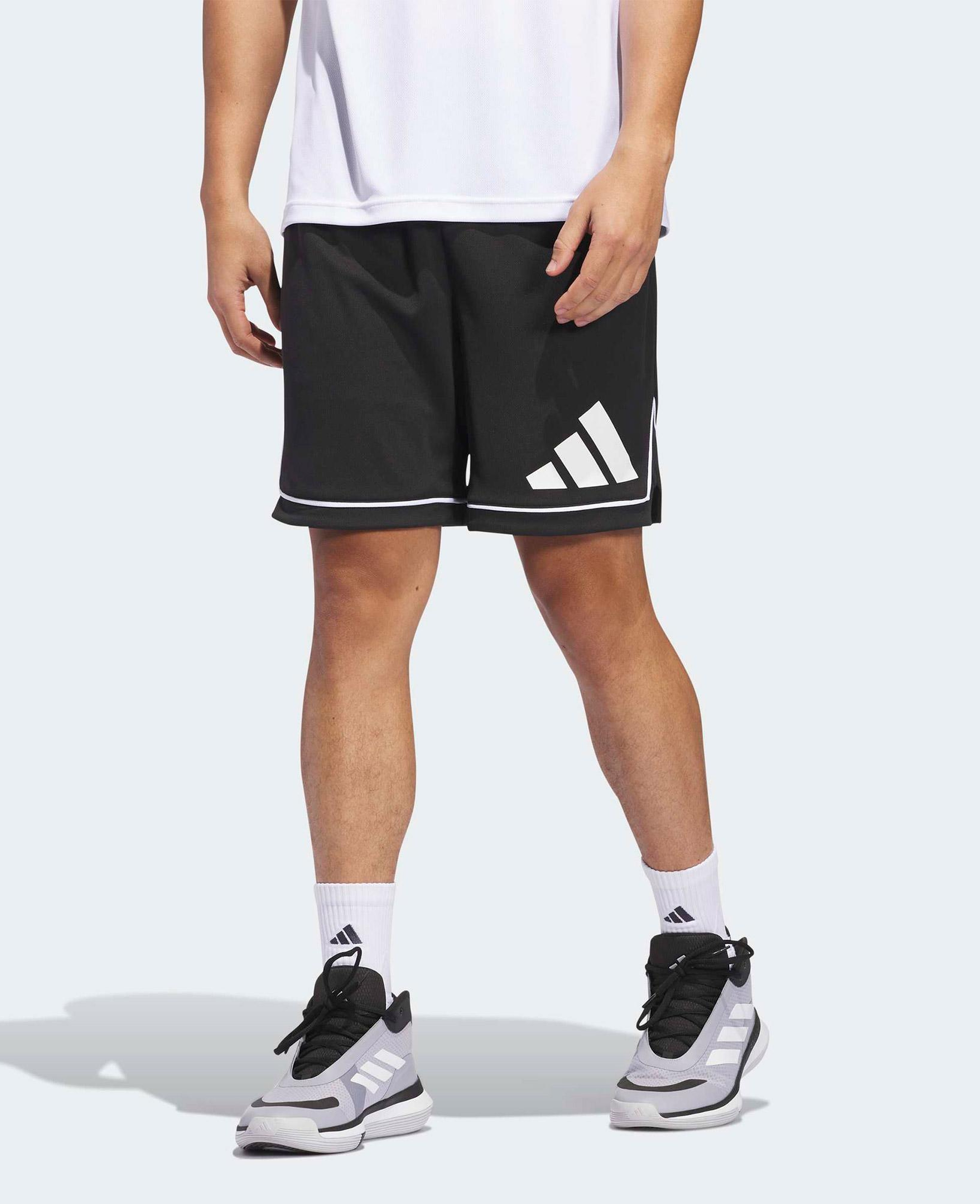 adidas Basketball Badge Of Sport Erkek Siyah Basketbol Şortu