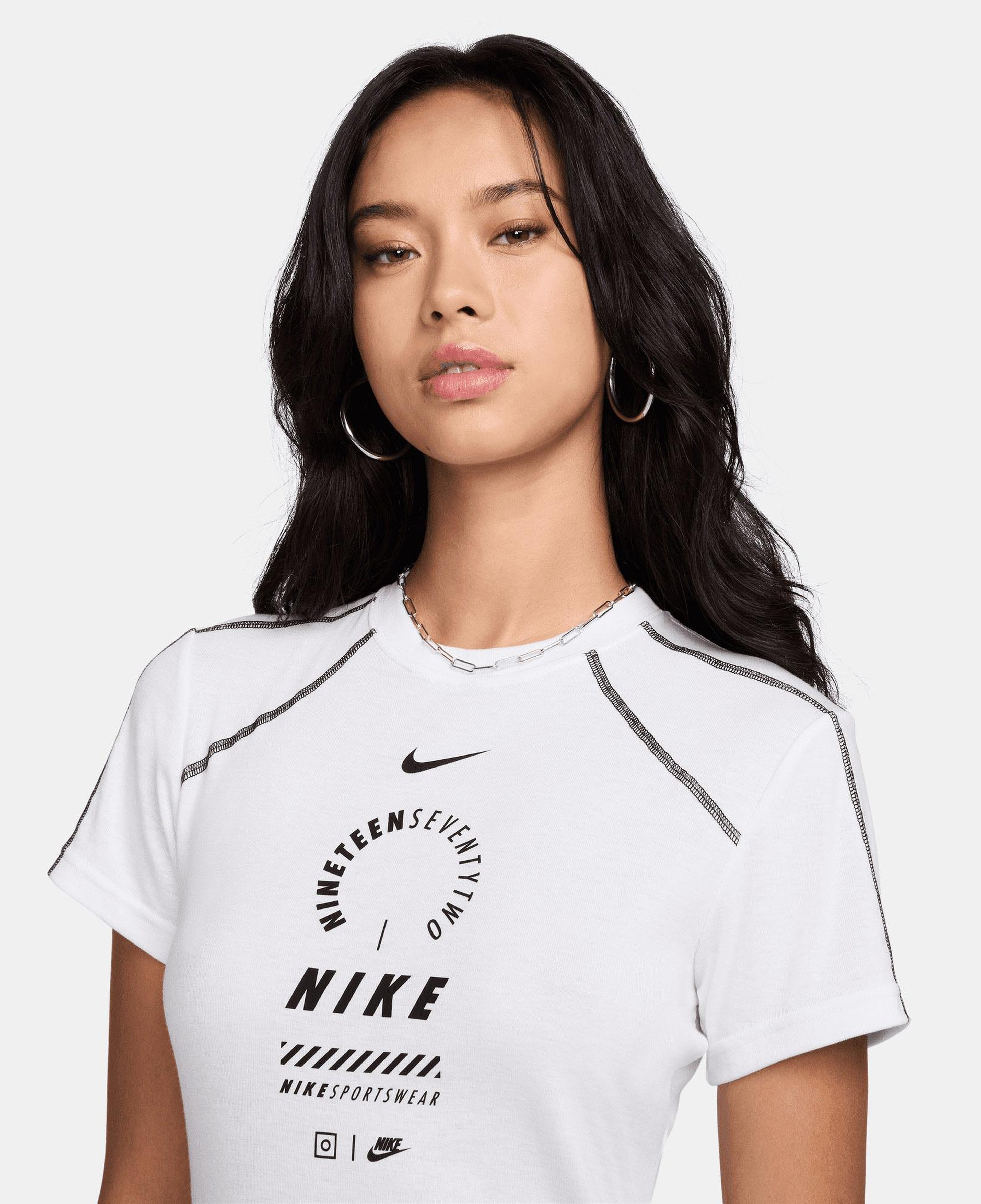 Nike Sportswear Kadın Beyaz Elbise