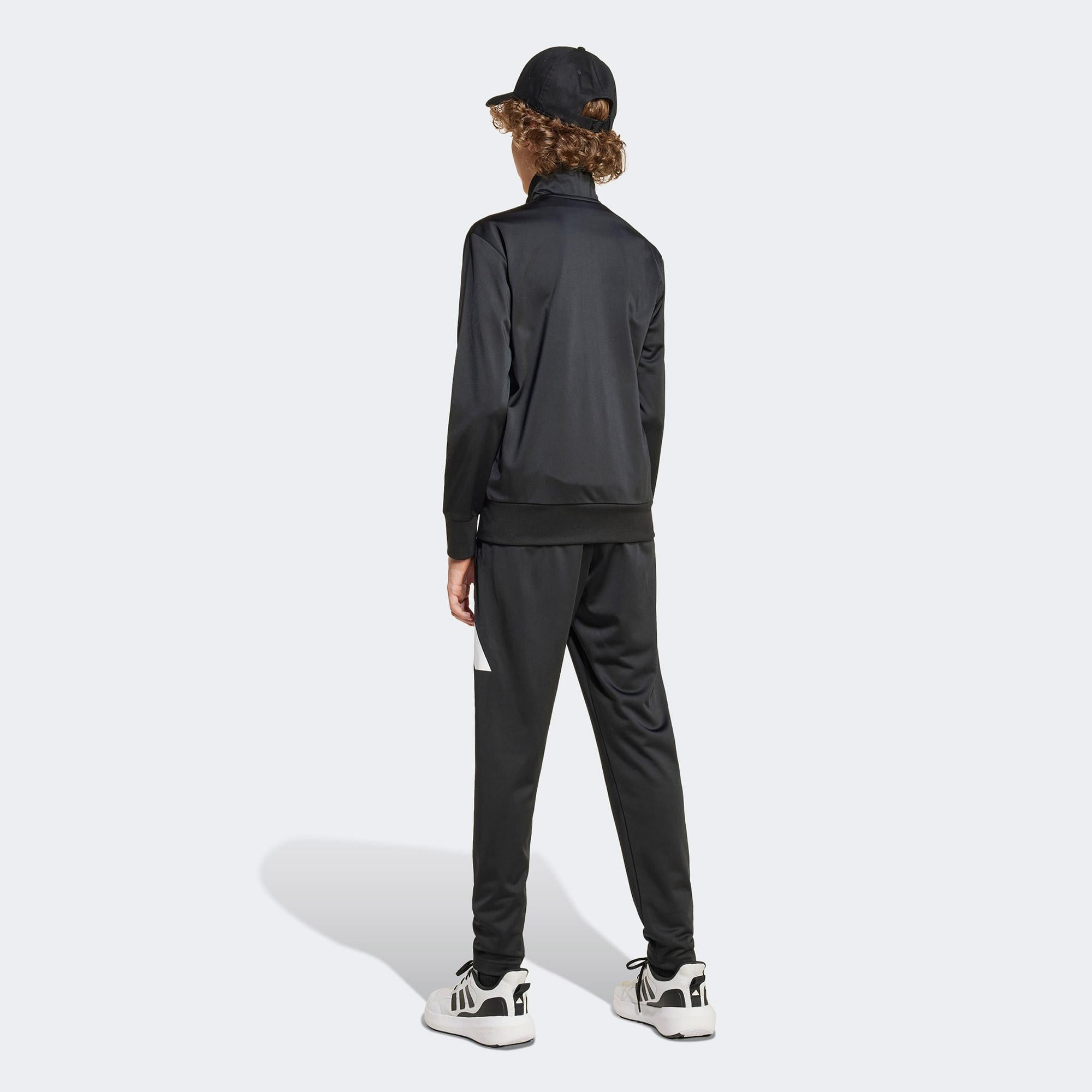 adidas Essentials Climacool Çocuk Siyah Eşofman Takımı