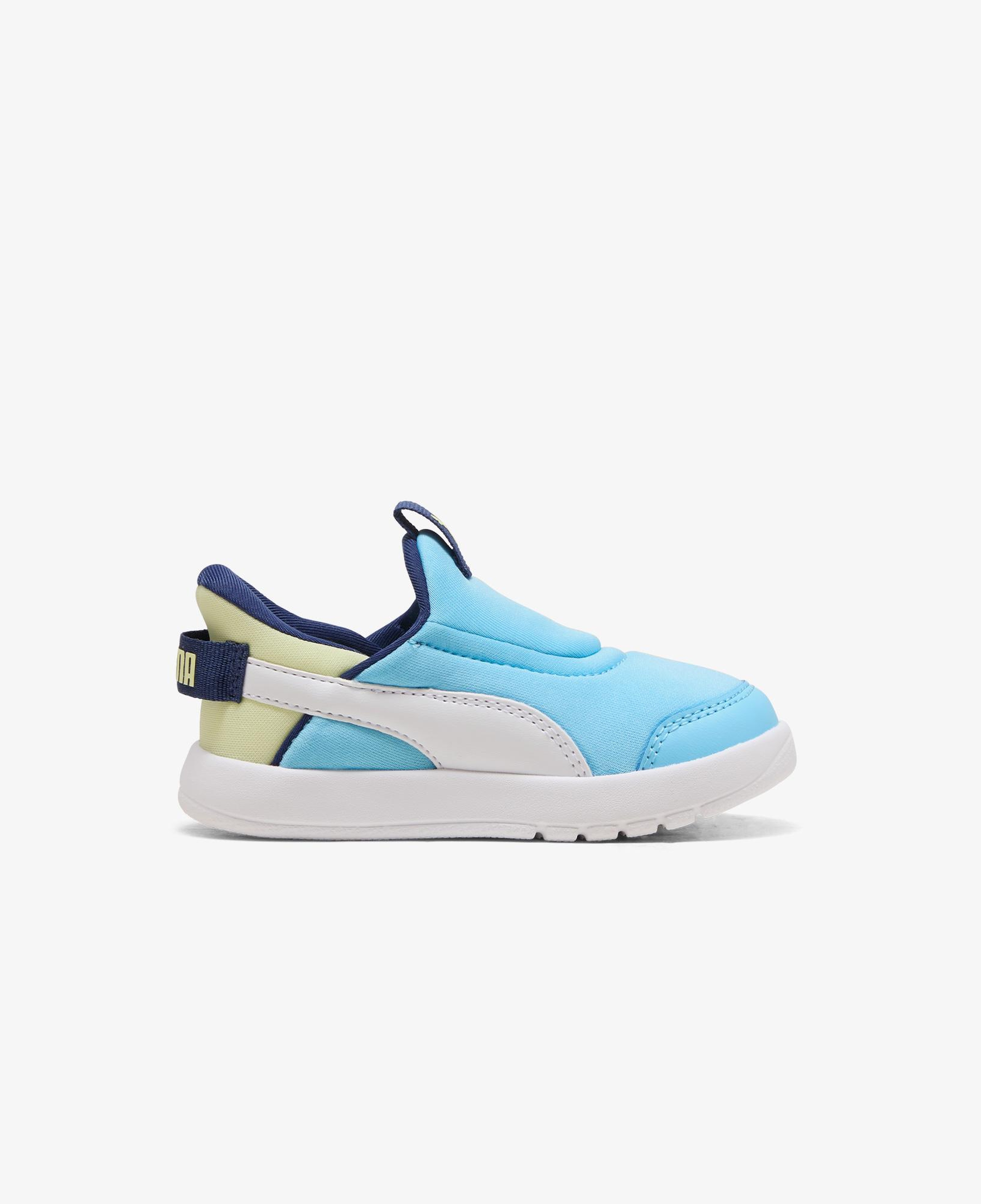 Puma Courtflex V3 Sliptech Çocuk Mavi Spor Ayakkabı
