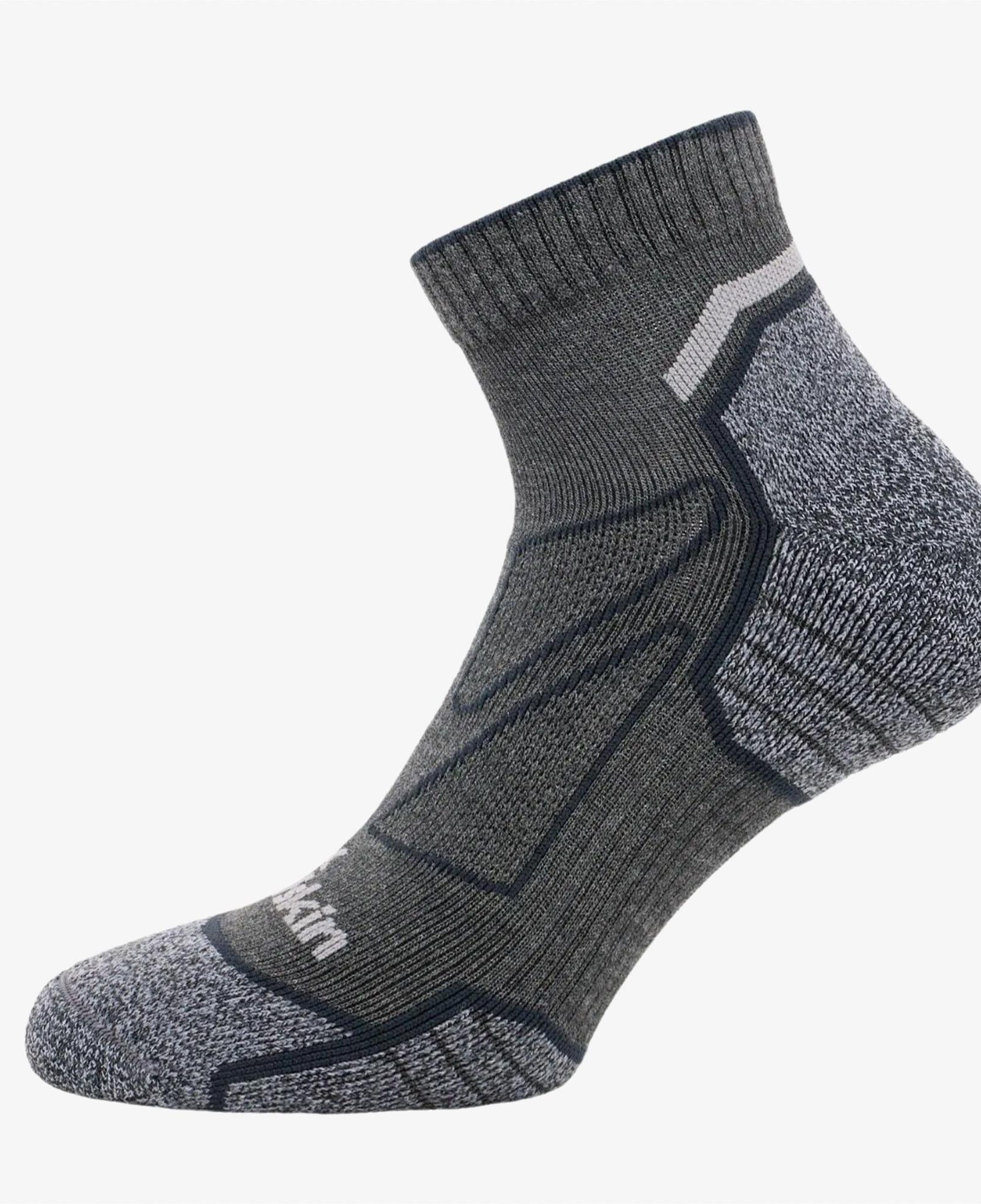 Jack Wolfskin Vojo Light Sock Low C Unisex Gri Outdoor Çorabı