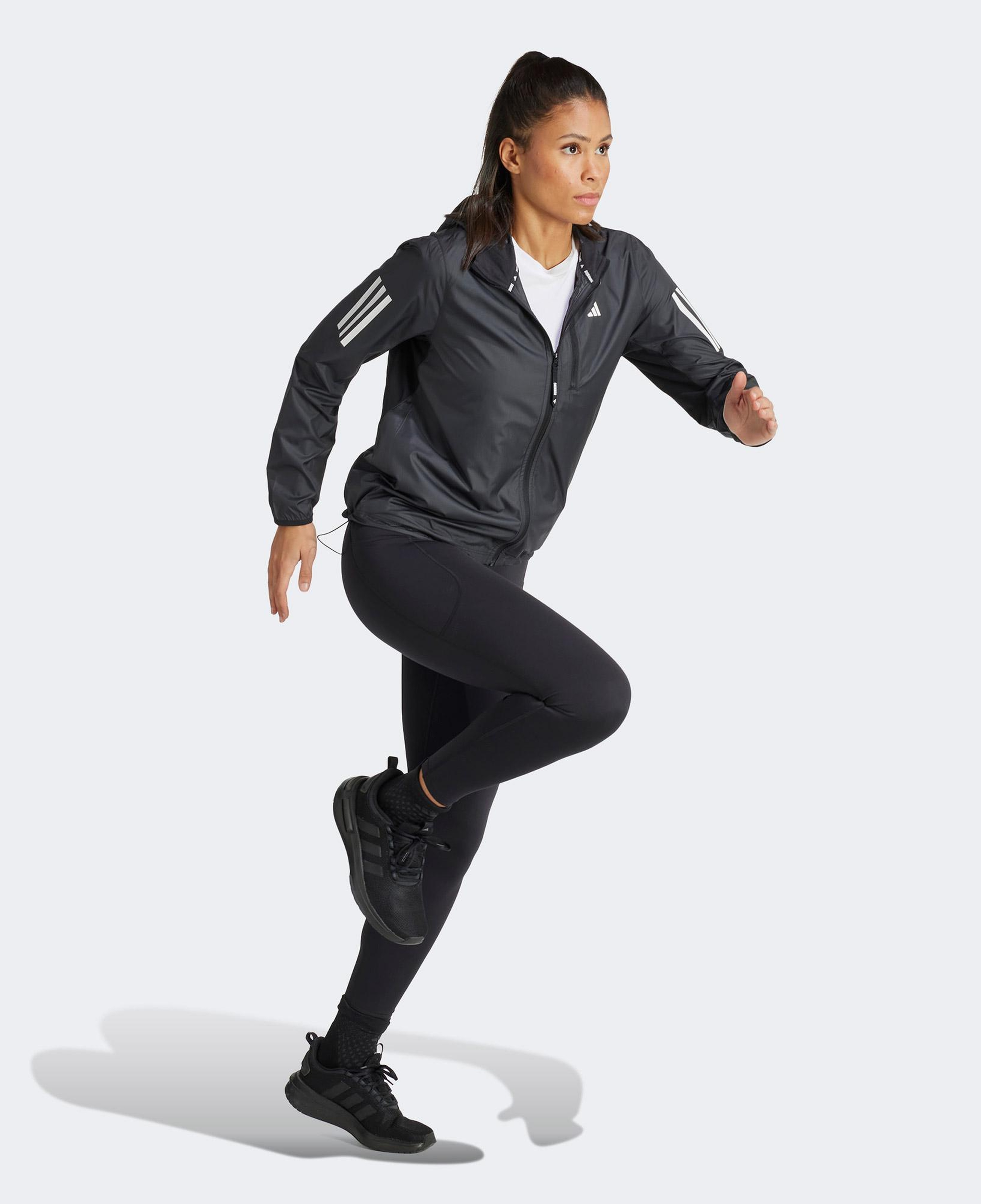 adidas Own The Run 3 Kadın Siyah Koşu Ceketi