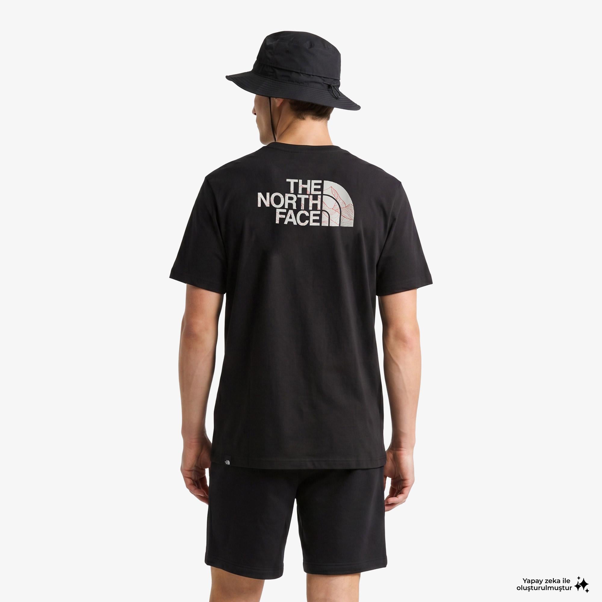 The North Face Blanca Regular Short Sleeve Erkek Siyah T-Shirt