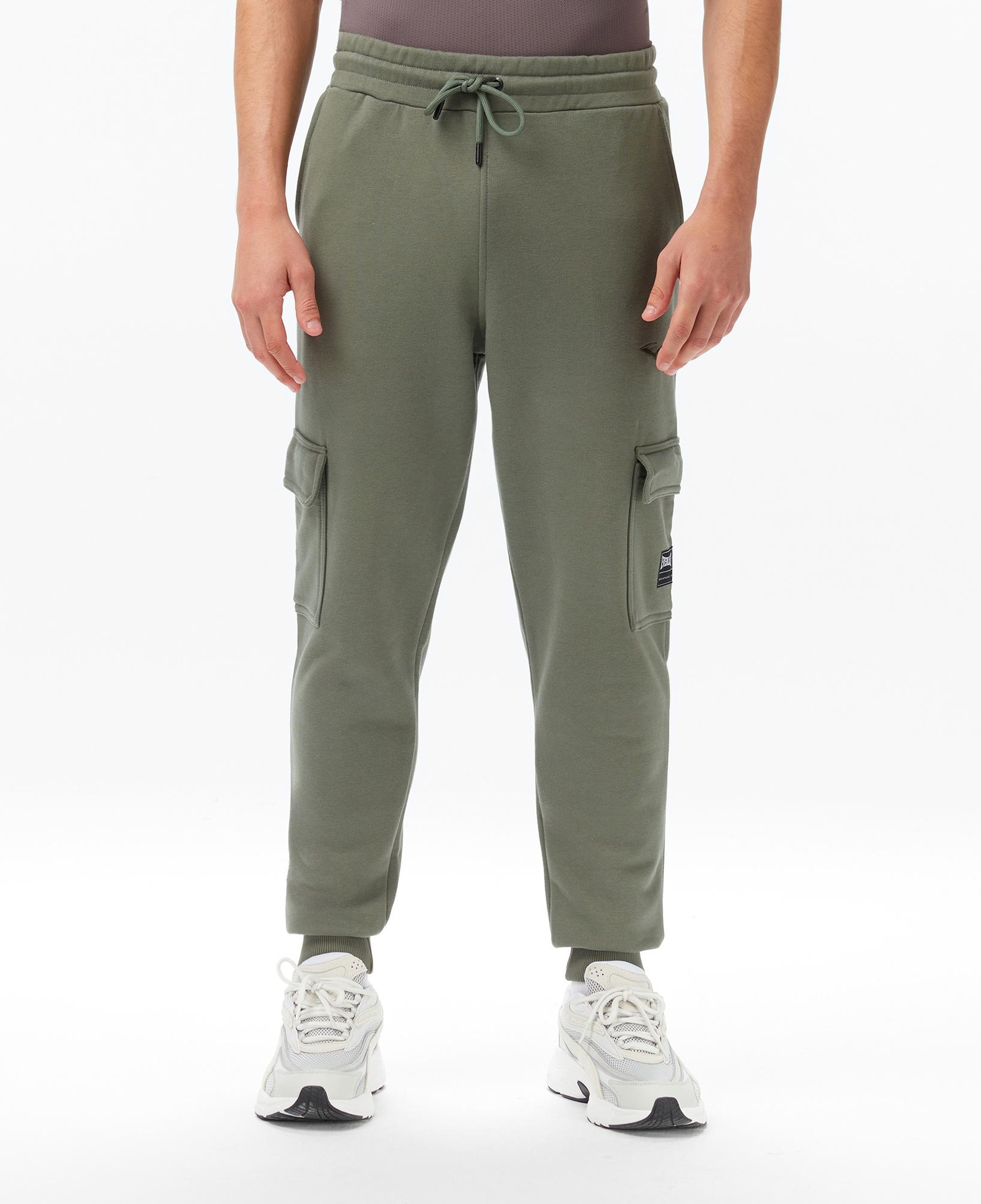 Everlast Ever Essentials Regular Erkek Haki Kargo Cepli Günlük Eşofman Altı
