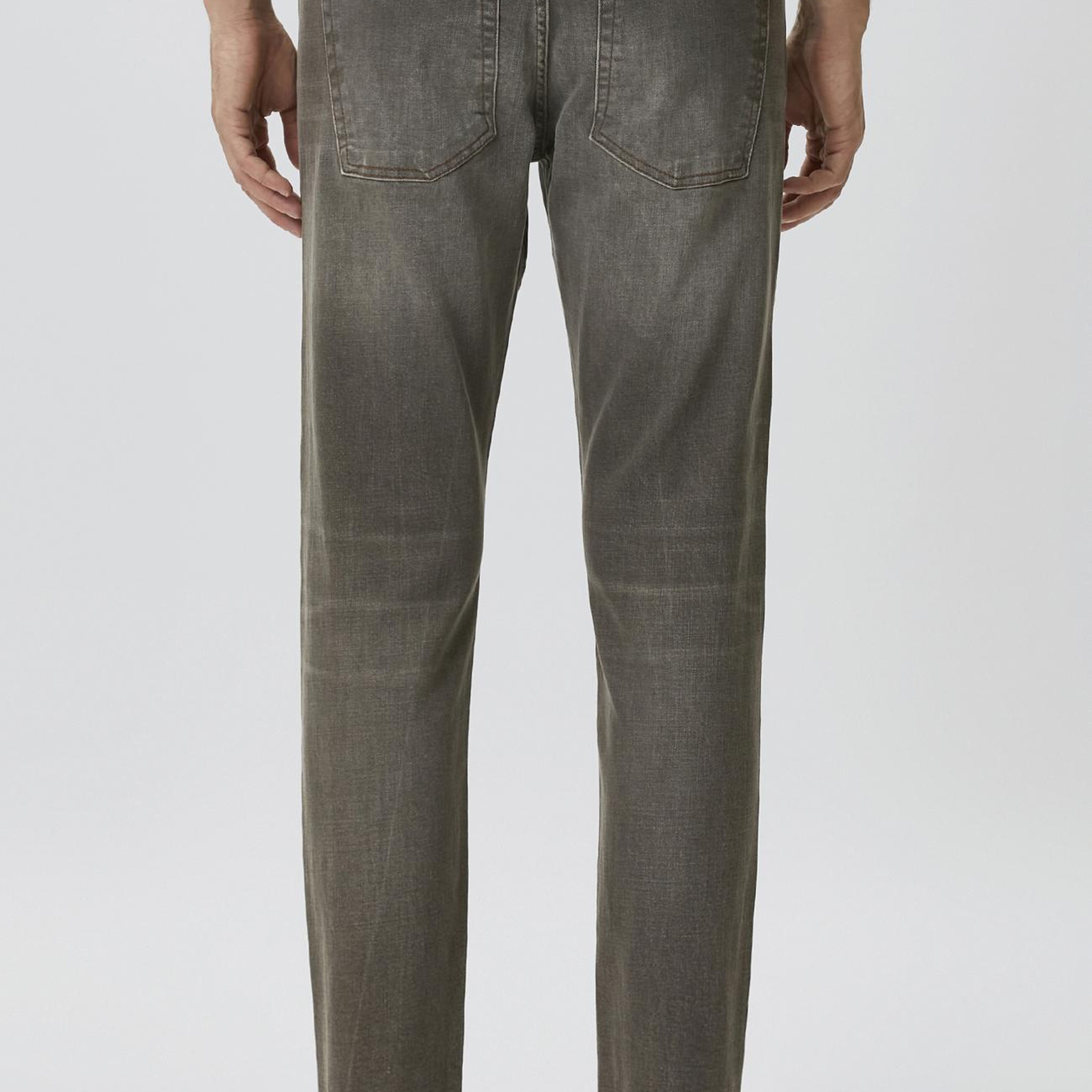 Network Erkek Slim Fit Vizon Denim Pantolon