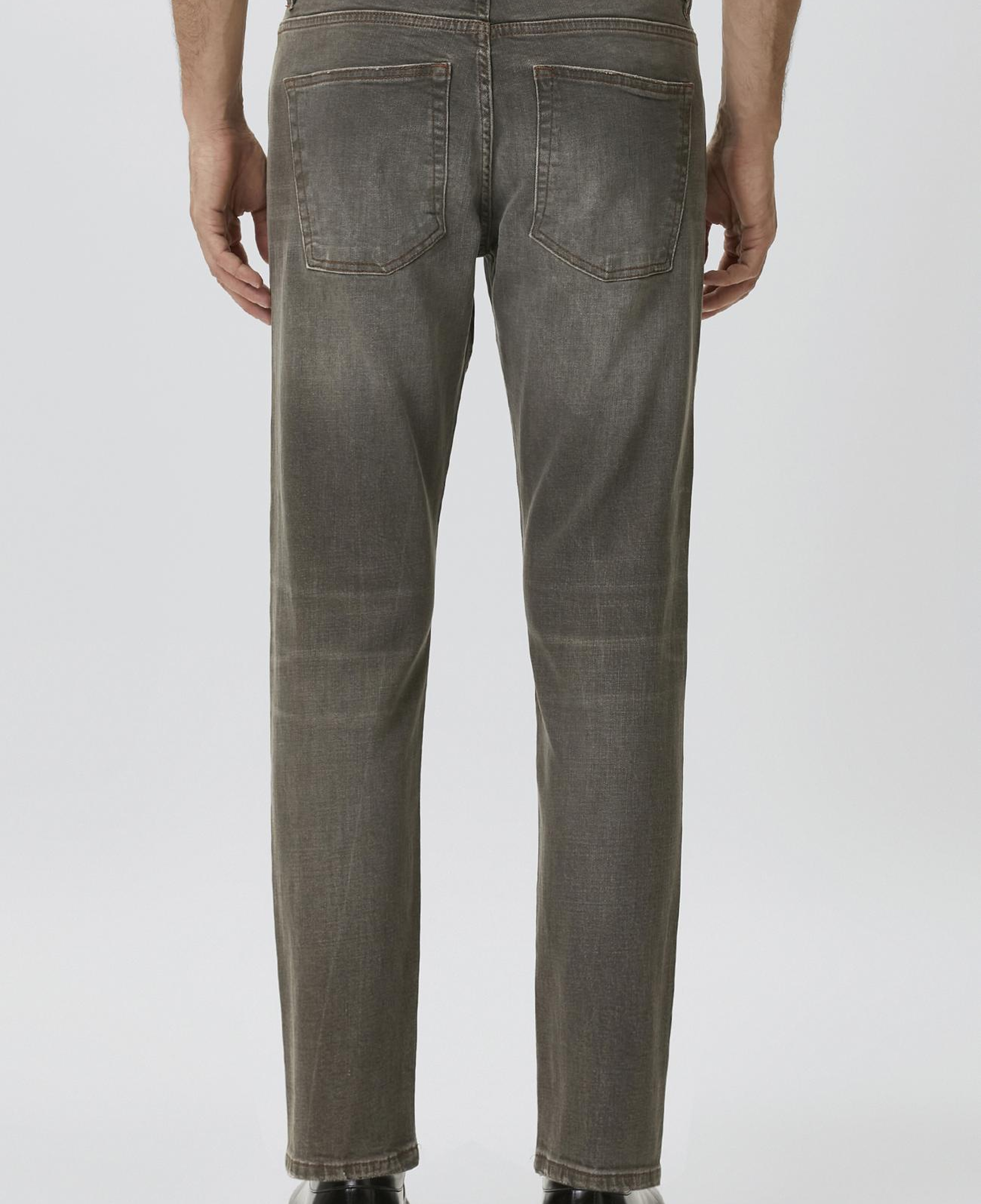 Network Erkek Slim Fit Vizon Denim Pantolon