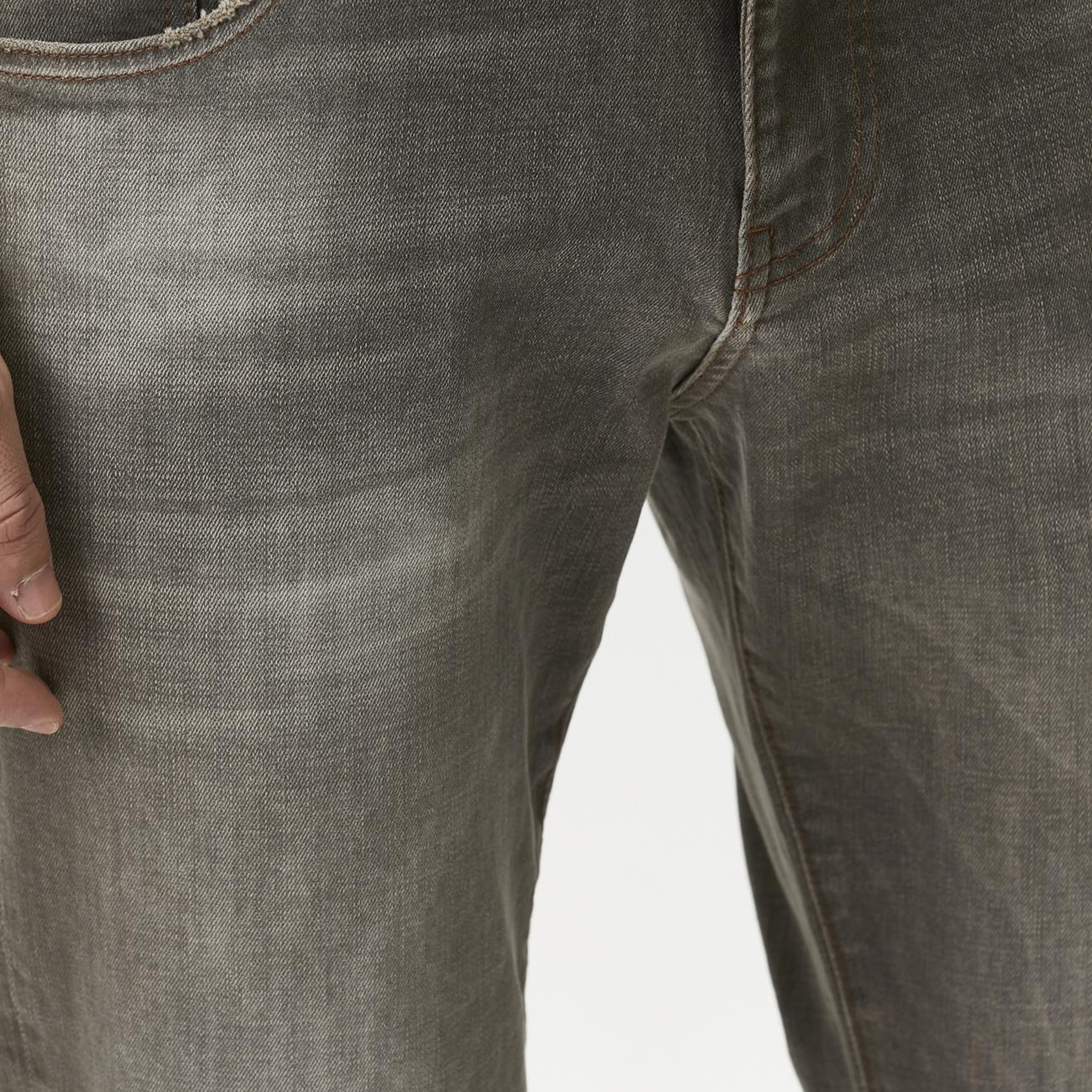 Network Erkek Slim Fit Vizon Denim Pantolon