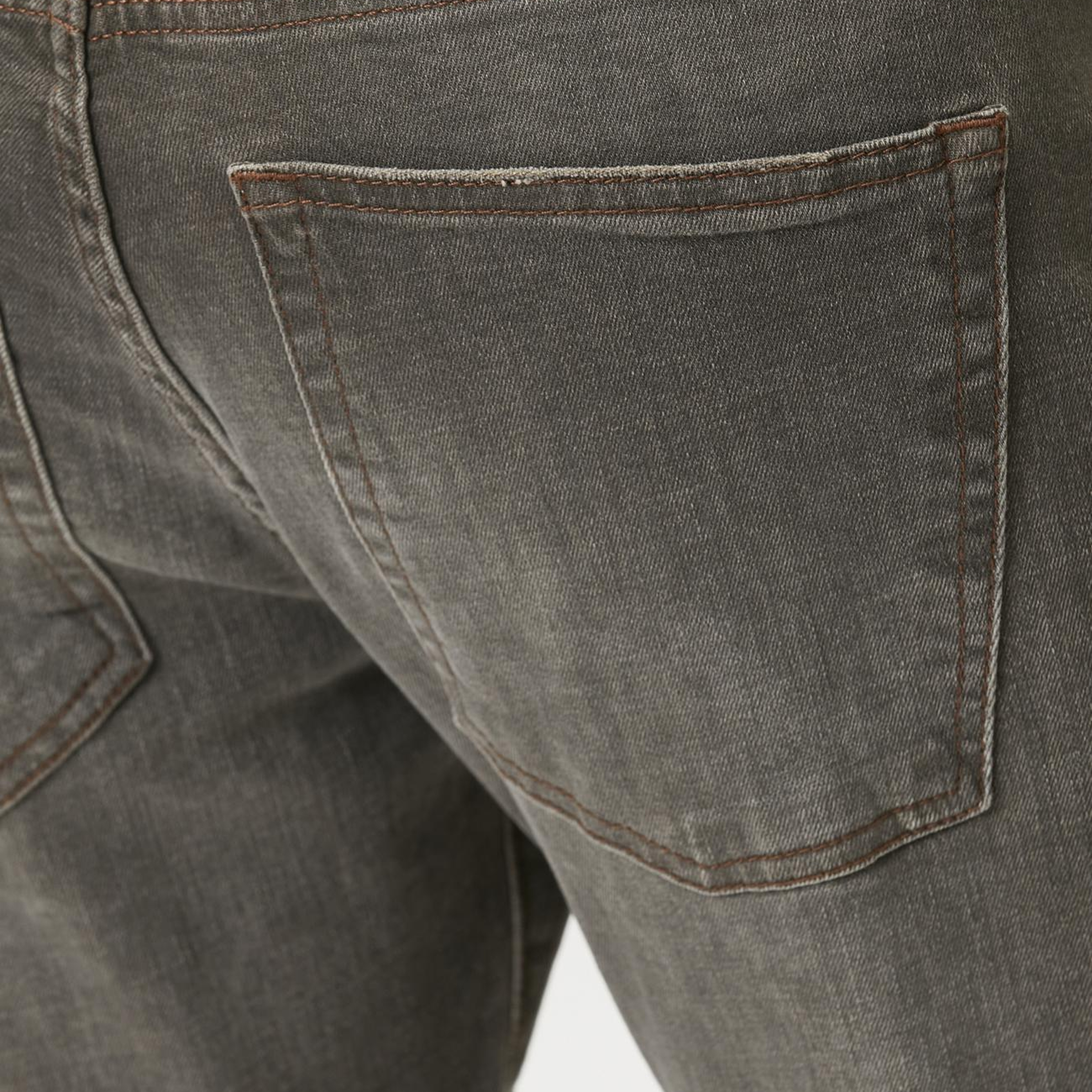 Network Erkek Slim Fit Vizon Denim Pantolon
