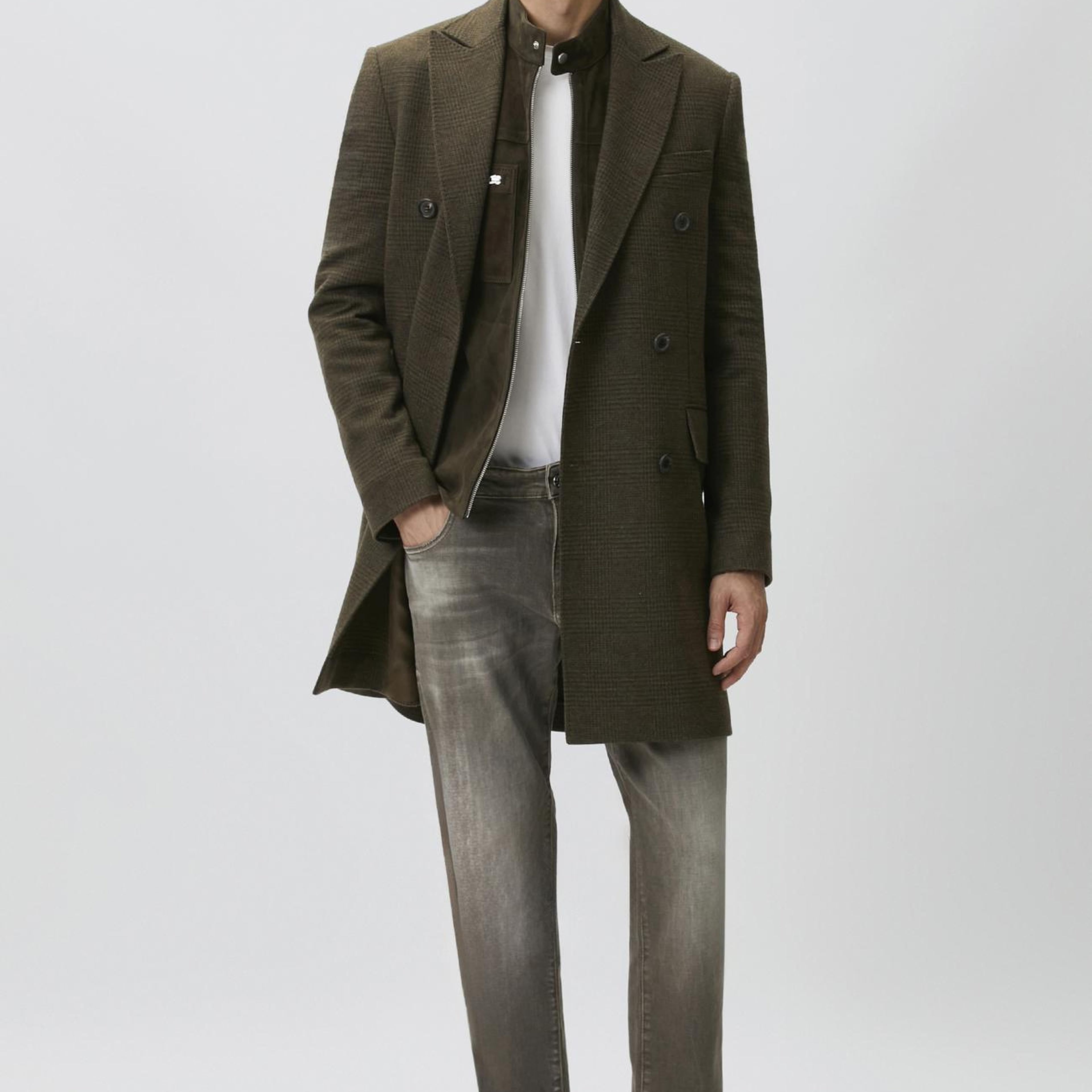 Network Erkek Slim Fit Vizon Denim Pantolon
